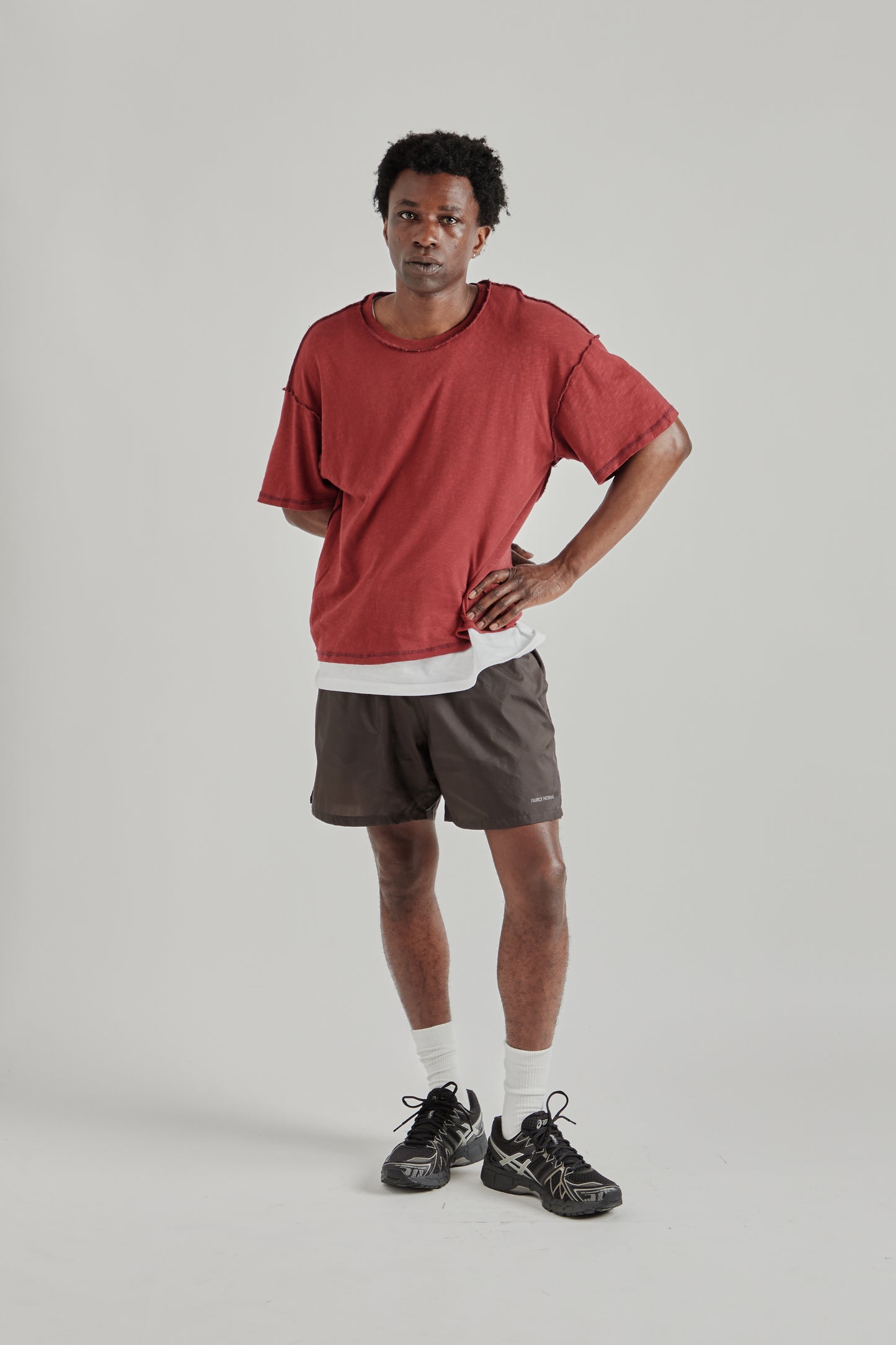 Field Nylon Shorts - Brown