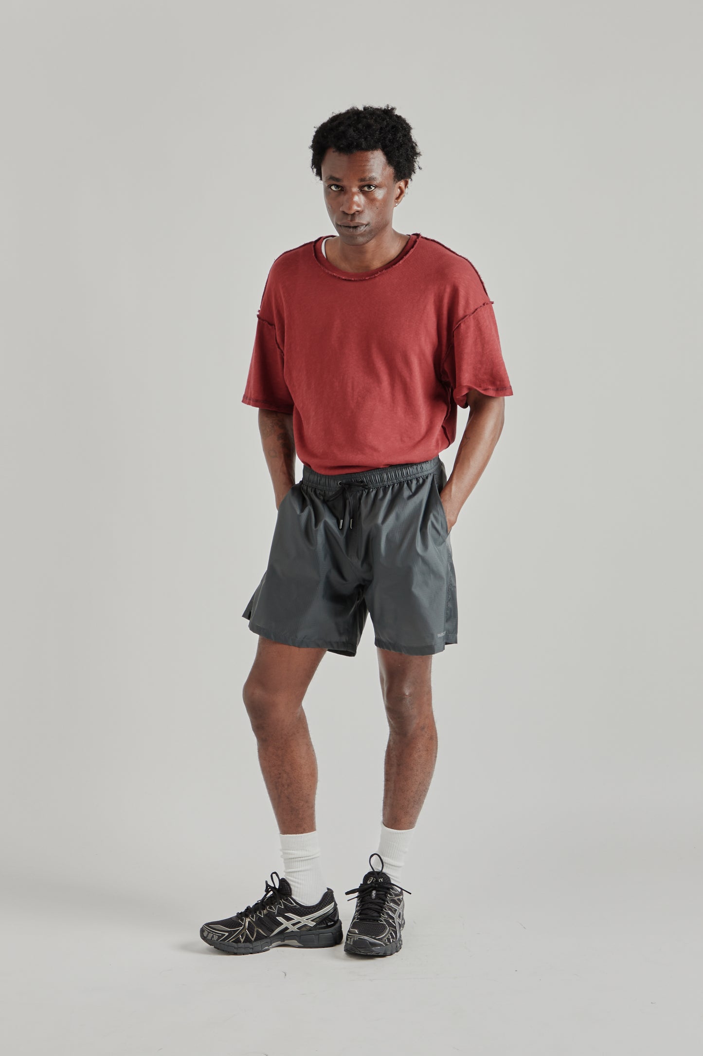 Field Nylon Shorts - Dark Grey