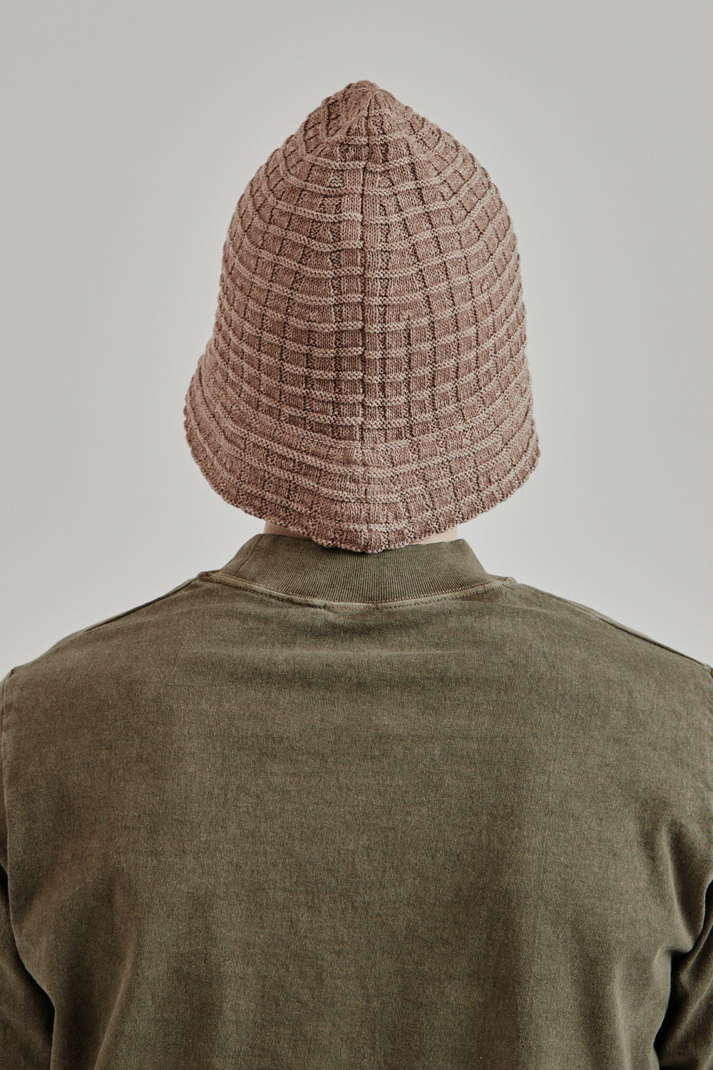 Found Feather SS25 Waffle Tulip Hat Brown 4