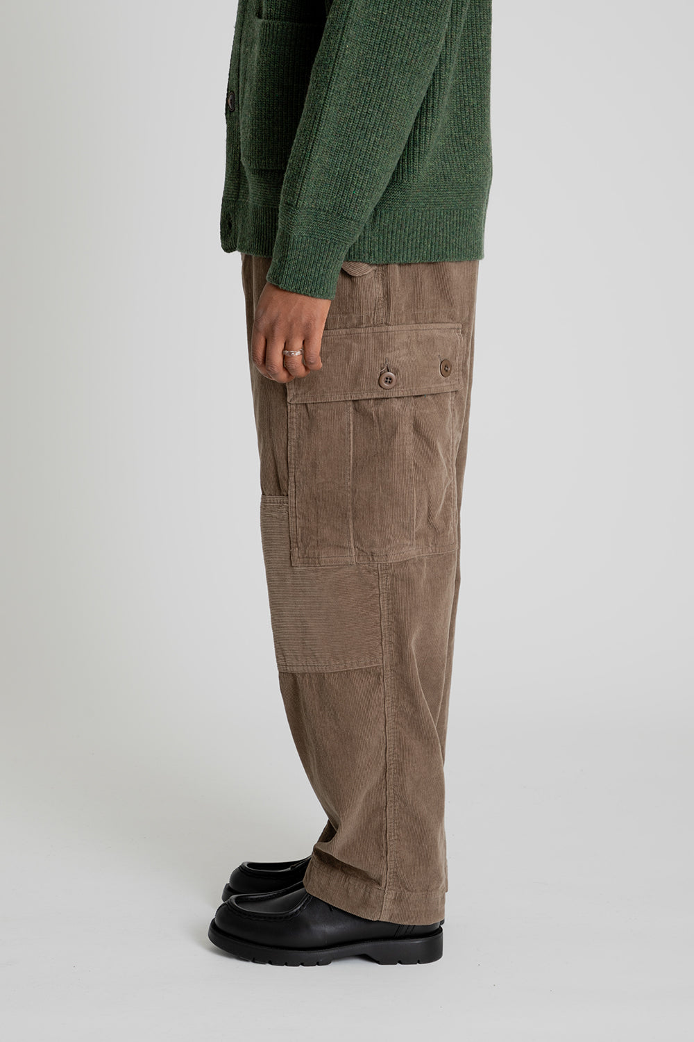 Frizmworks Corduroy M65 Field Pants Brown Detail 01