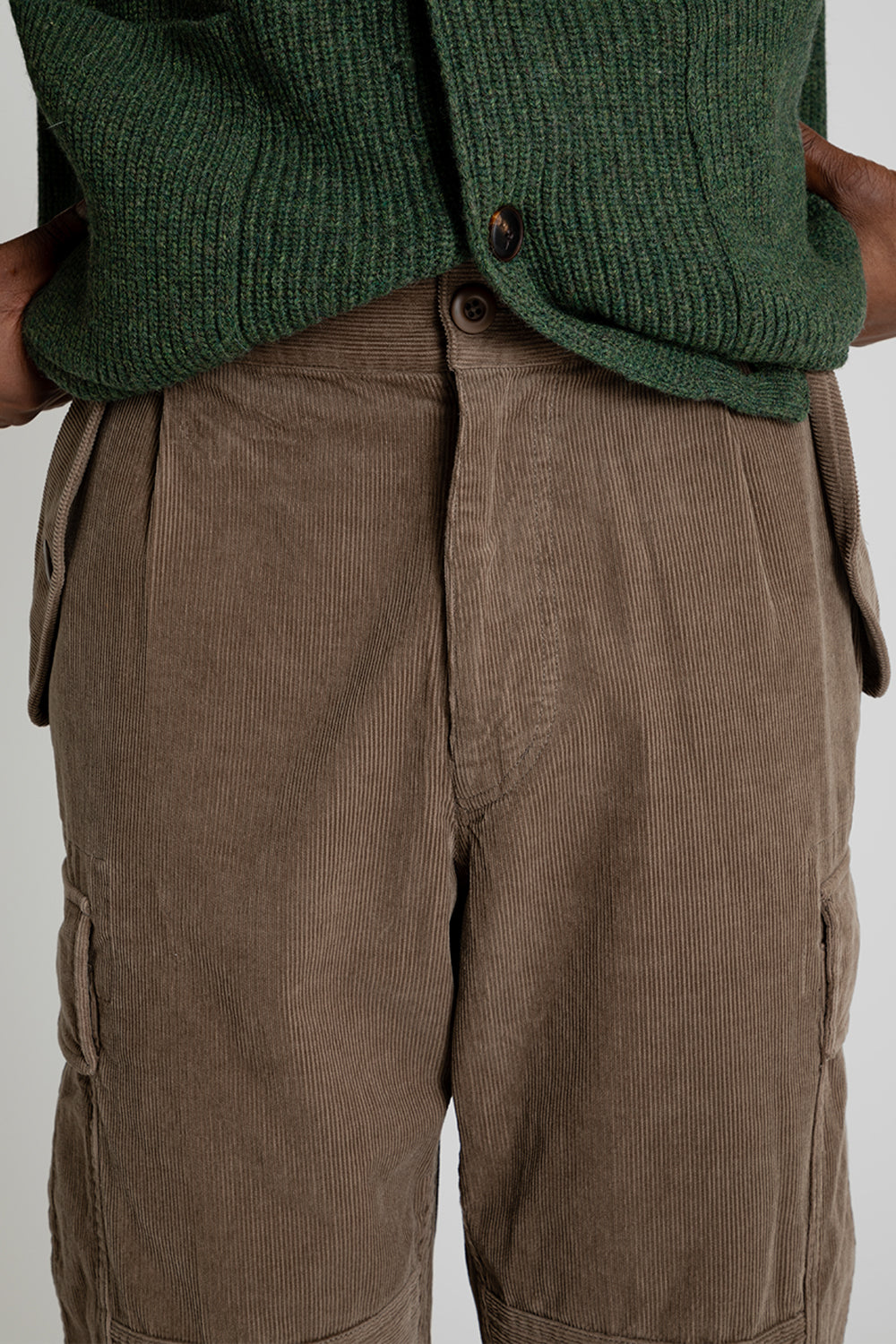Frizmworks Corduroy M65 Field Pants Brown Detail 05