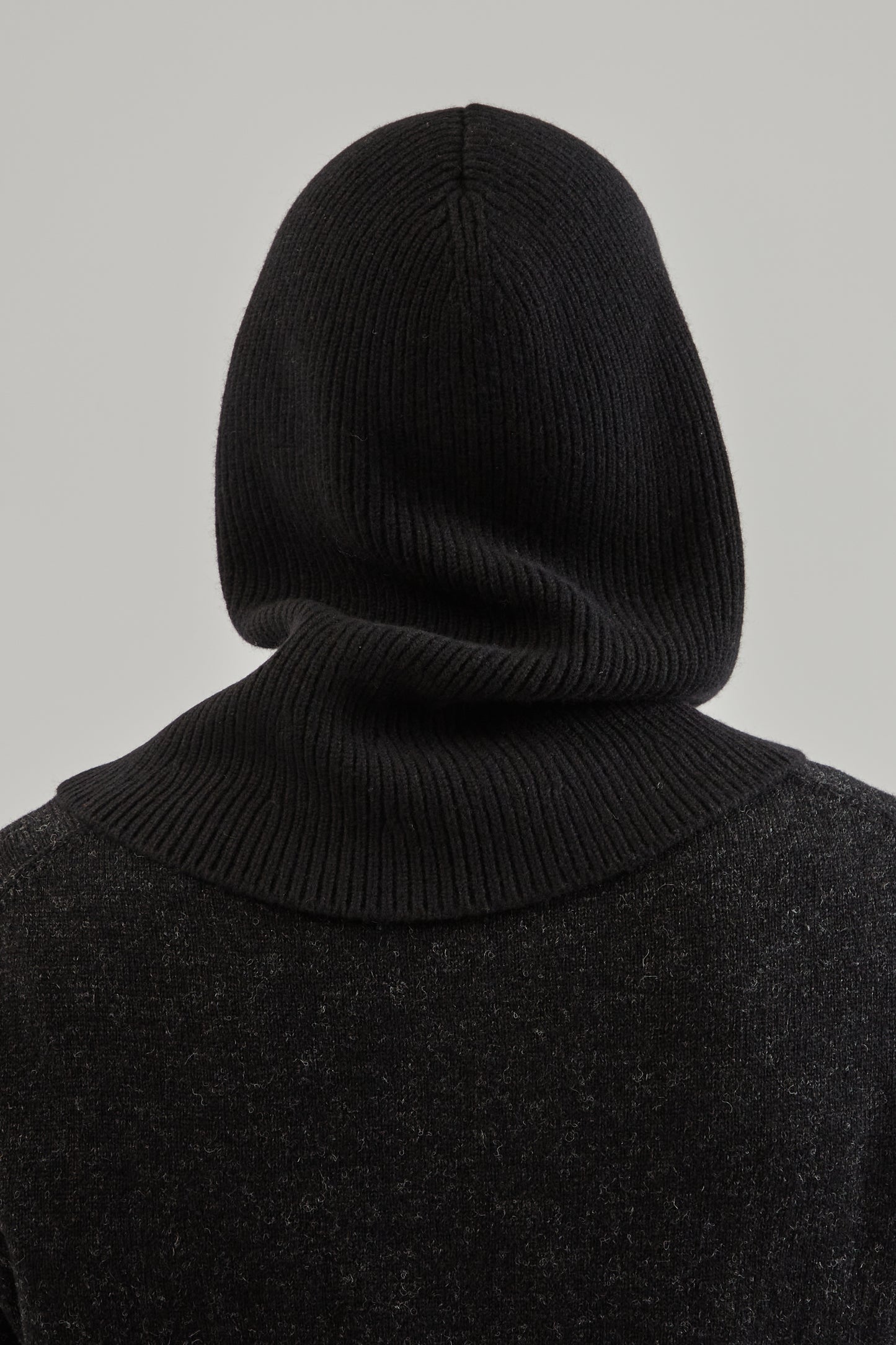 Frizmworks FW25 Merino Wool Knit Balaclava Black 4