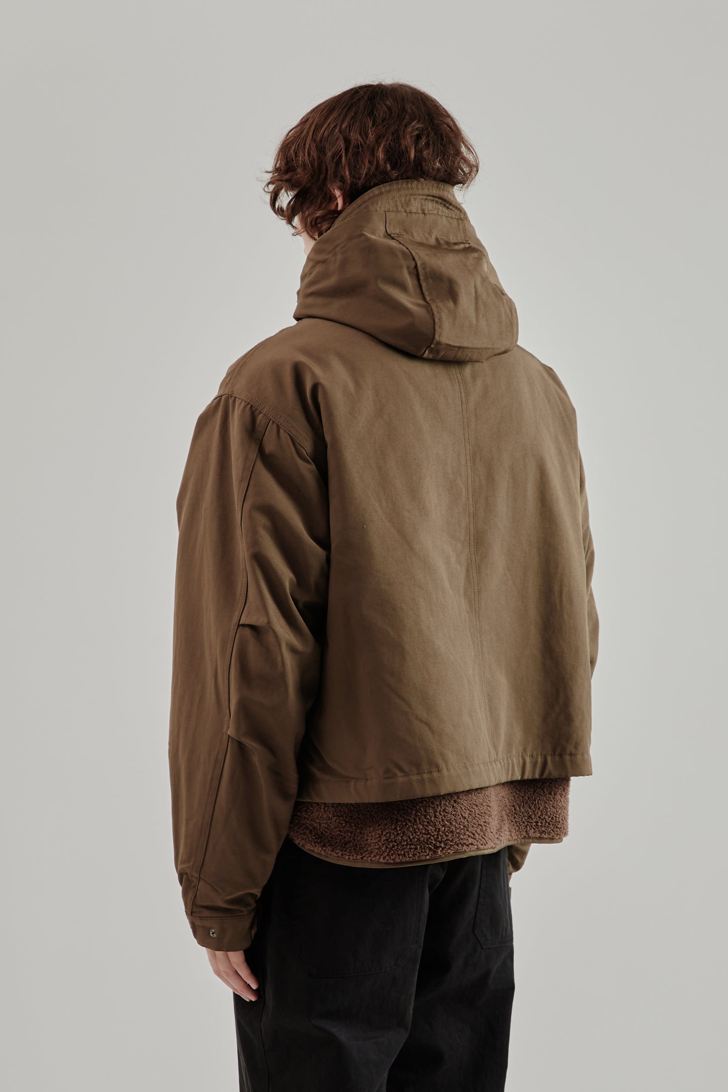 Smock Hooded Parka - Olive