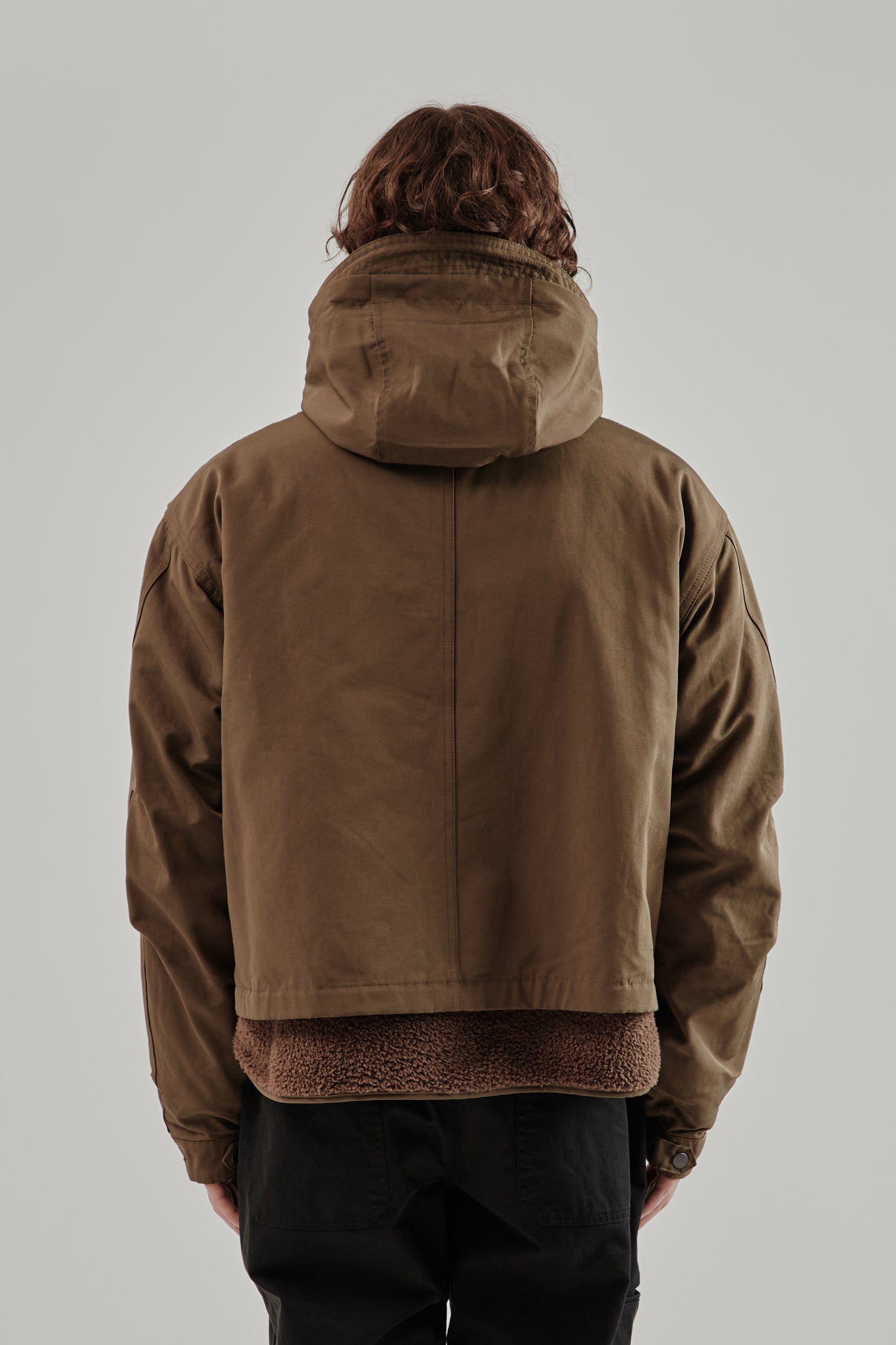 Smock Hooded Parka - Olive