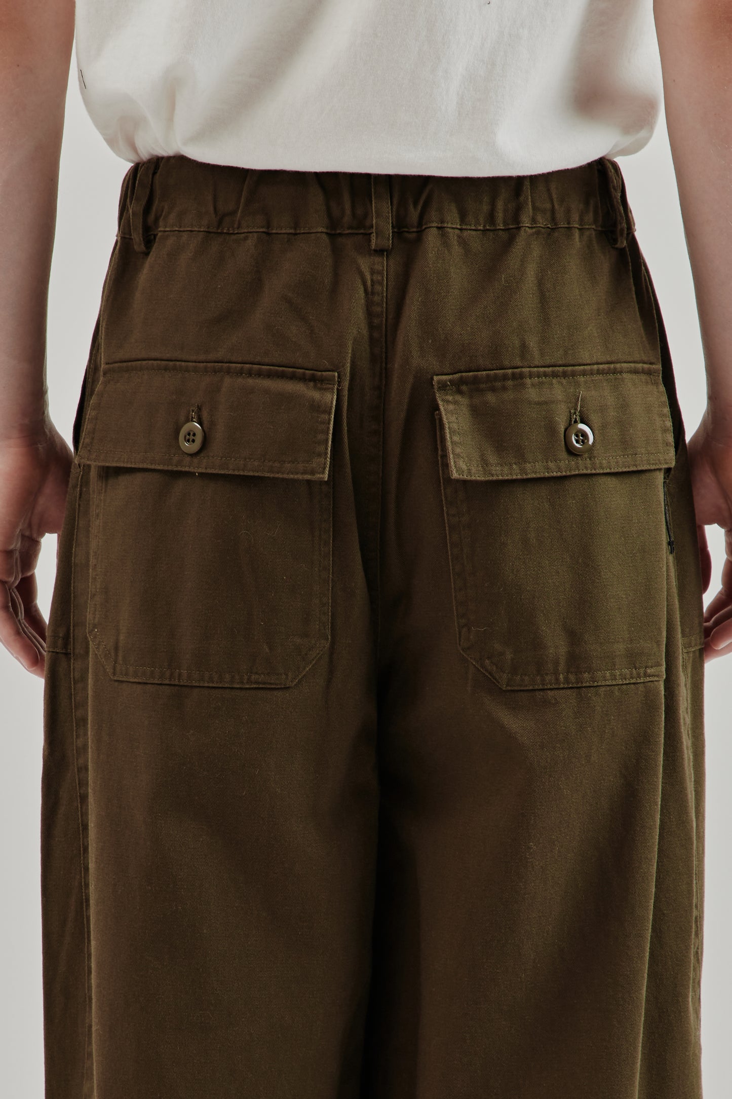 Frizmworks FW25 Twill Balloon Pants Olive 5