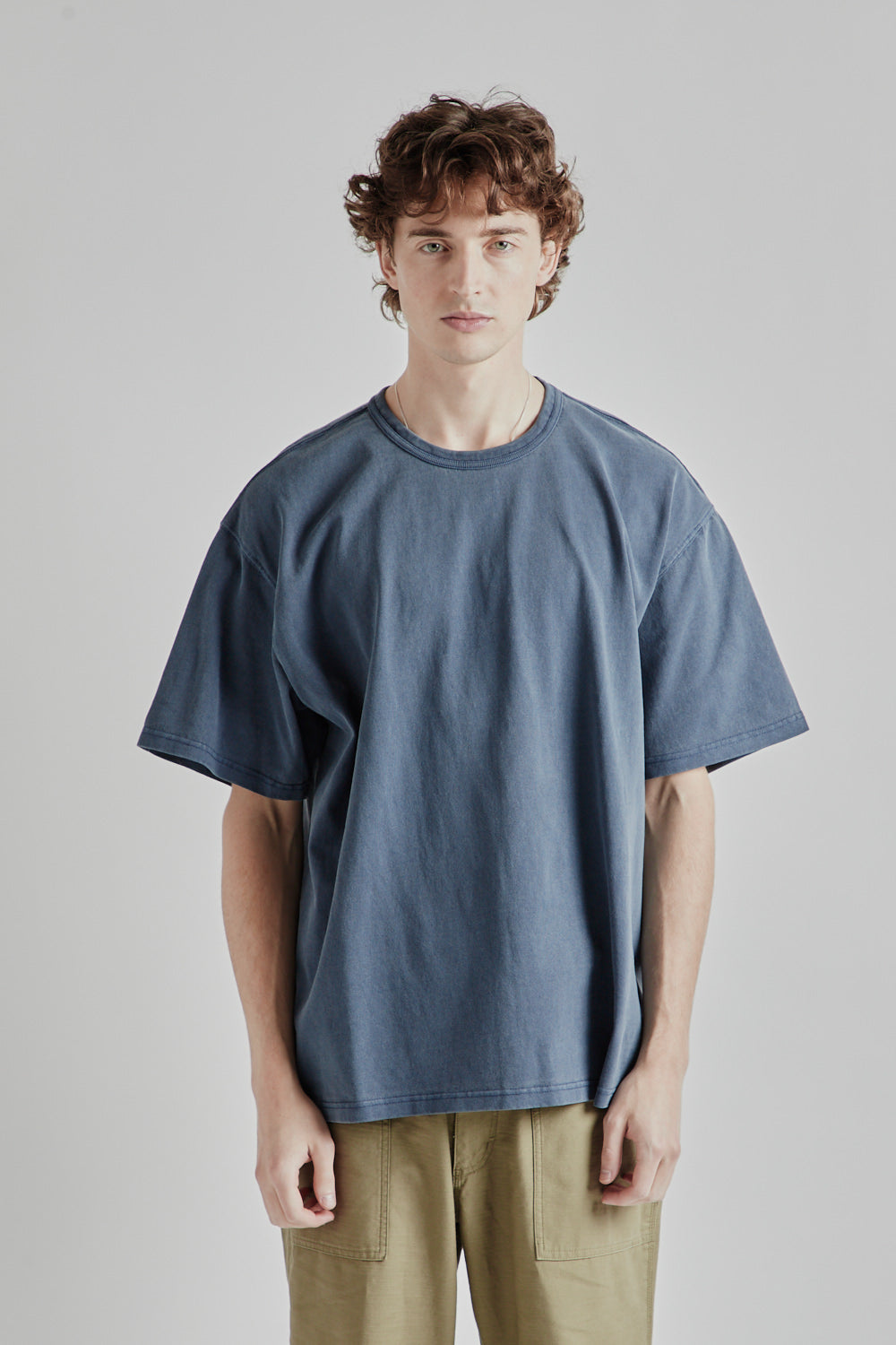 Frizmworks OG Pigment Dyeing Half Tee - Blue | Wallace