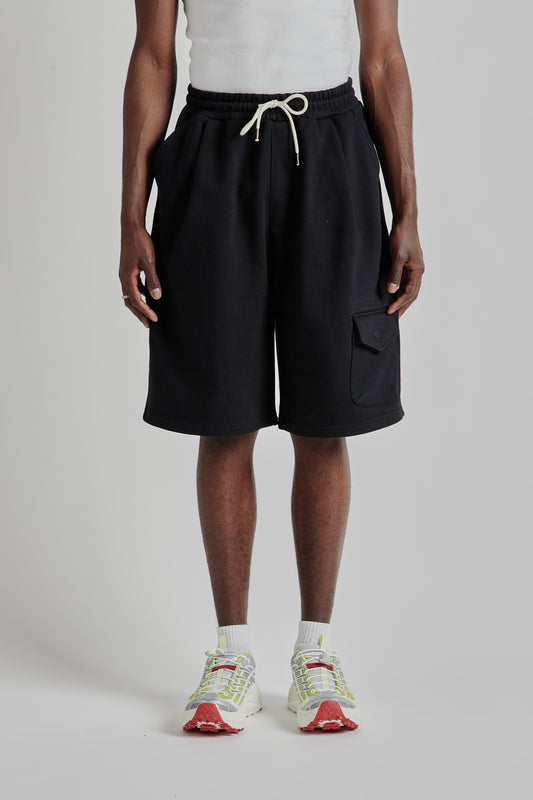 Pouch Pocket Sweat Shirts - Black - Wallace Mercantile Shop
