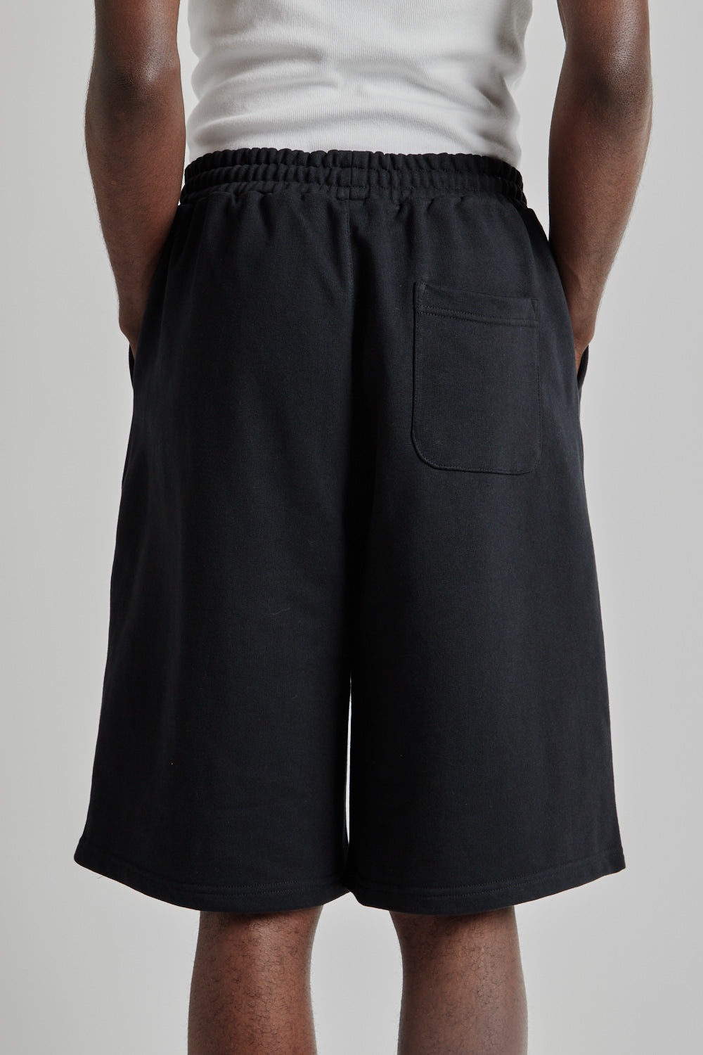 Pouch Pocket Sweat Shirts - Black - Wallace Mercantile Shop