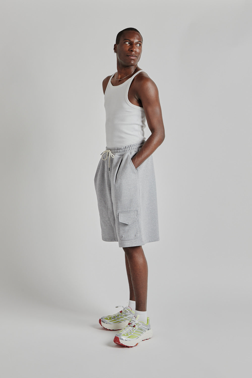 Pouch Pocket Sweat Shirts - Gray - Wallace Mercantile Shop