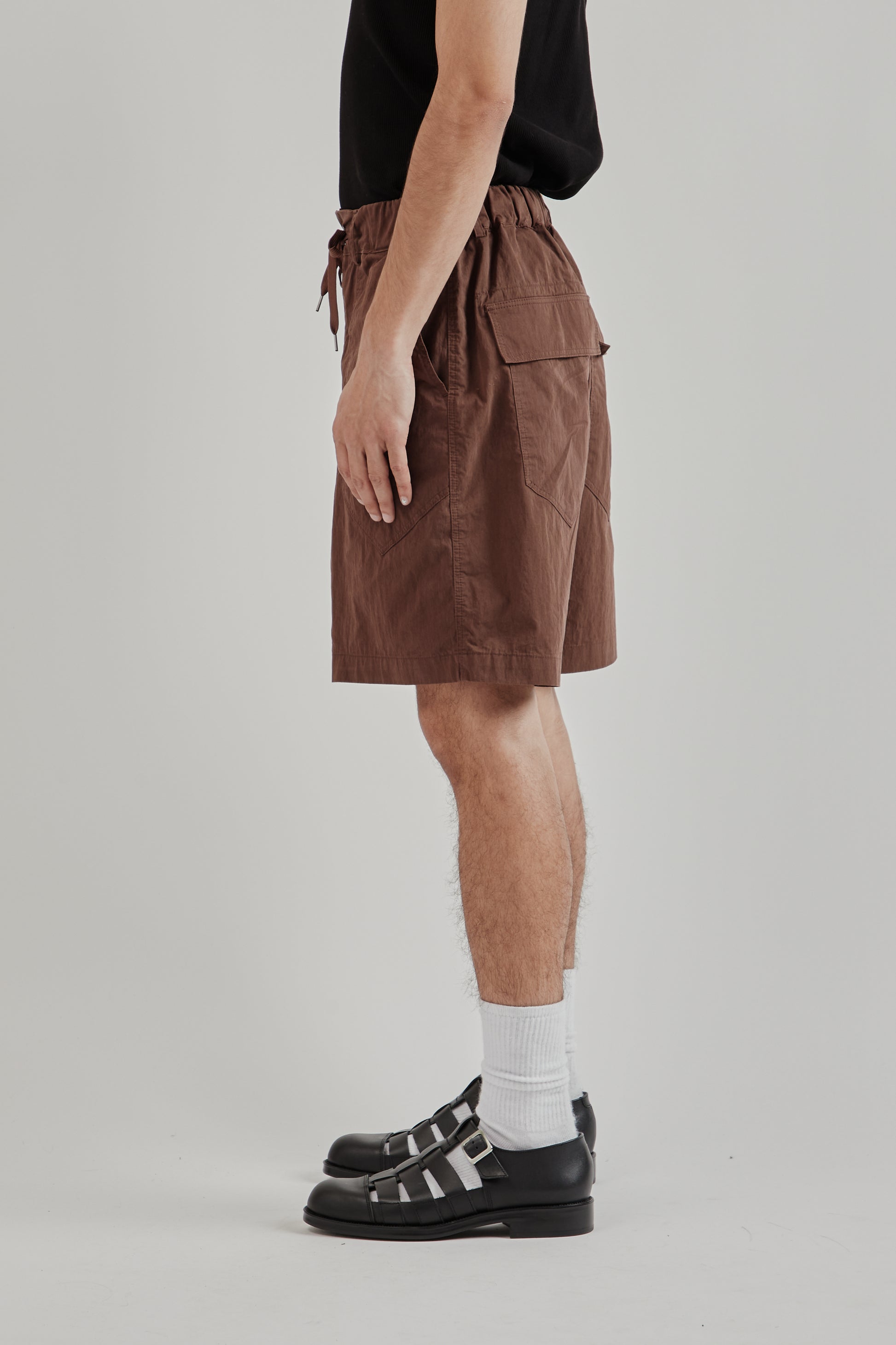 Frizmworks SS25 CN Nib Fatigue Shorts Brown 3