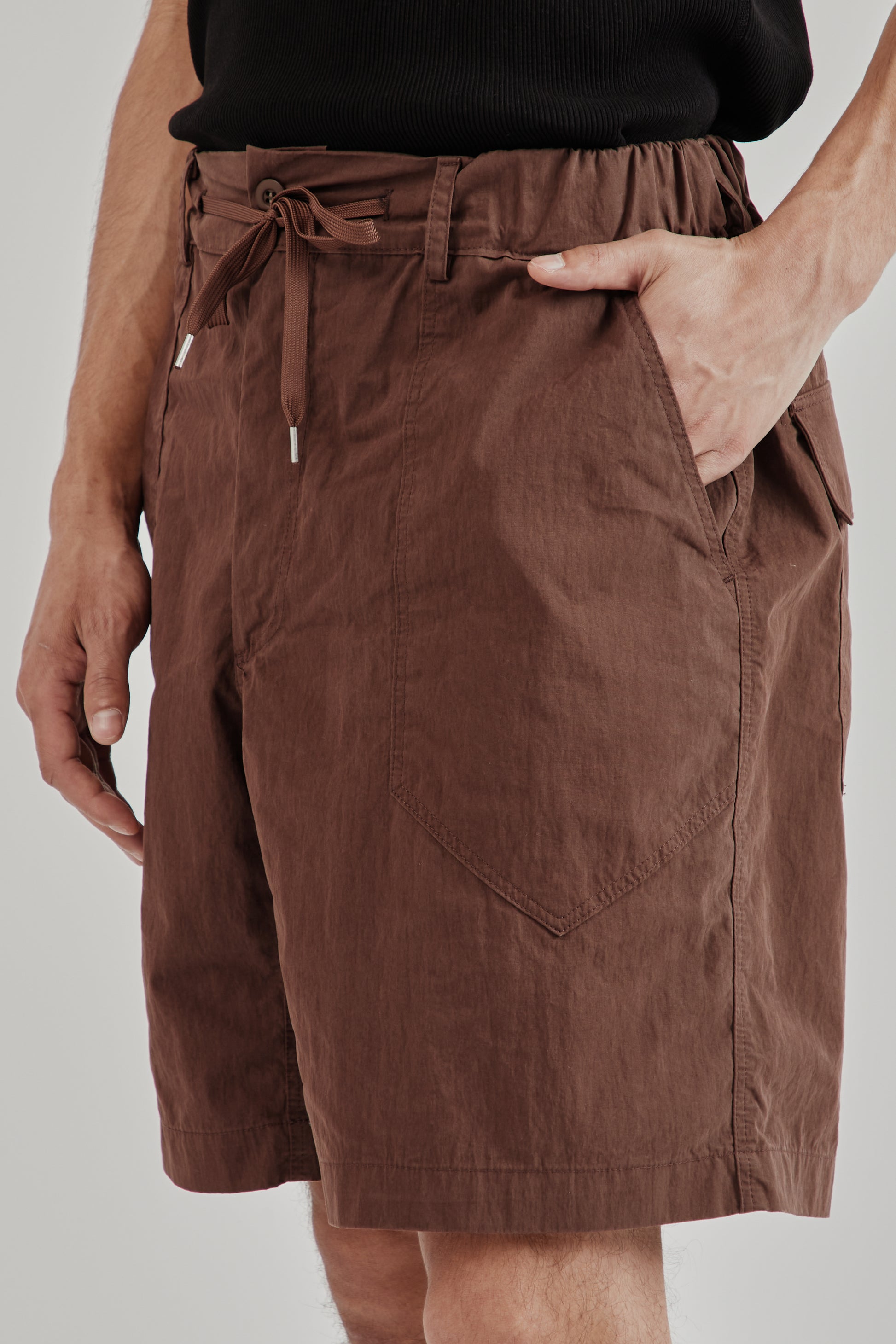 Frizmworks SS25 CN Nib Fatigue Shorts Brown 7