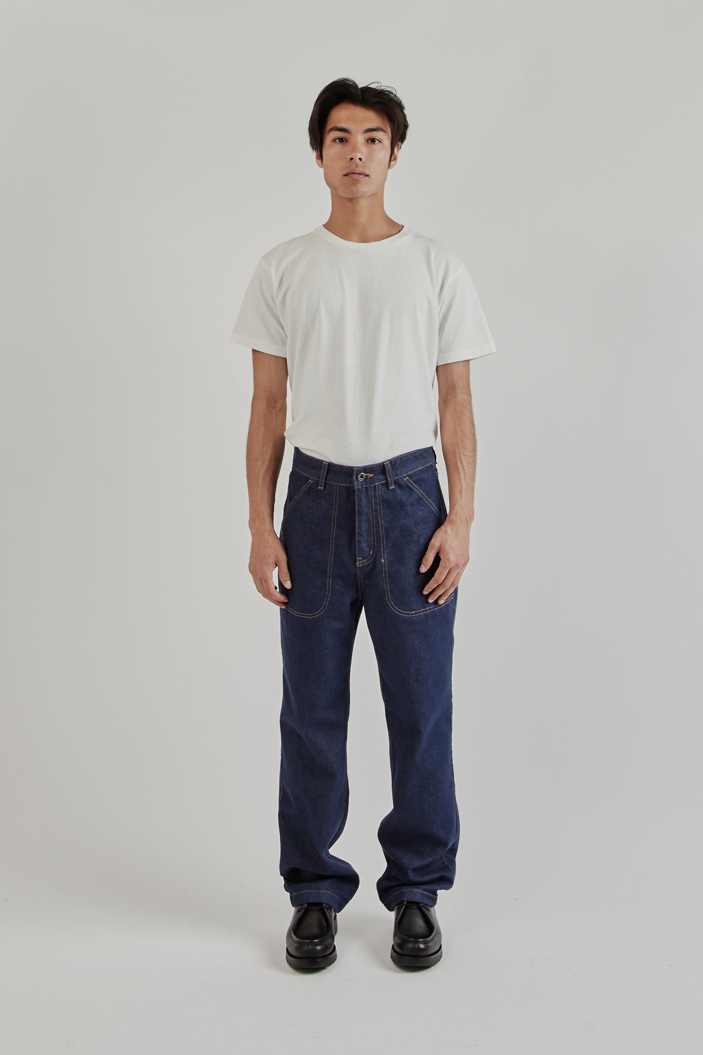 Frizmworks SS25 CP Wide Denim Pants Indigo 1