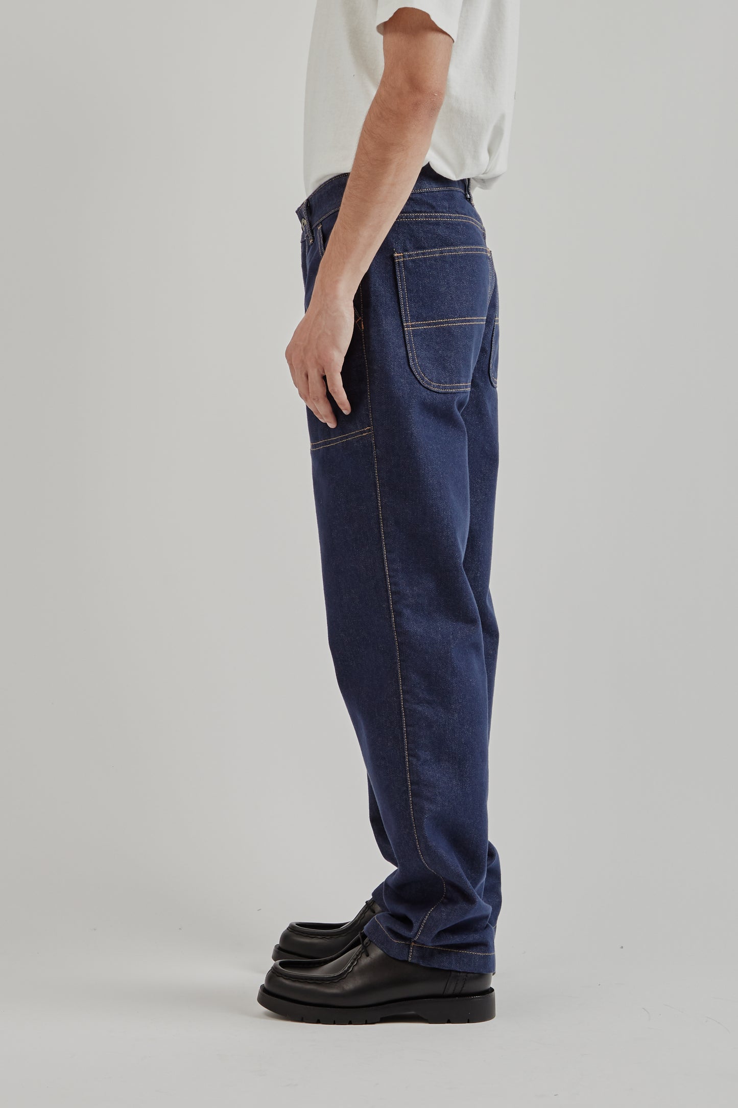 Frizmworks SS25 CP Wide Denim Pants Indigo 3