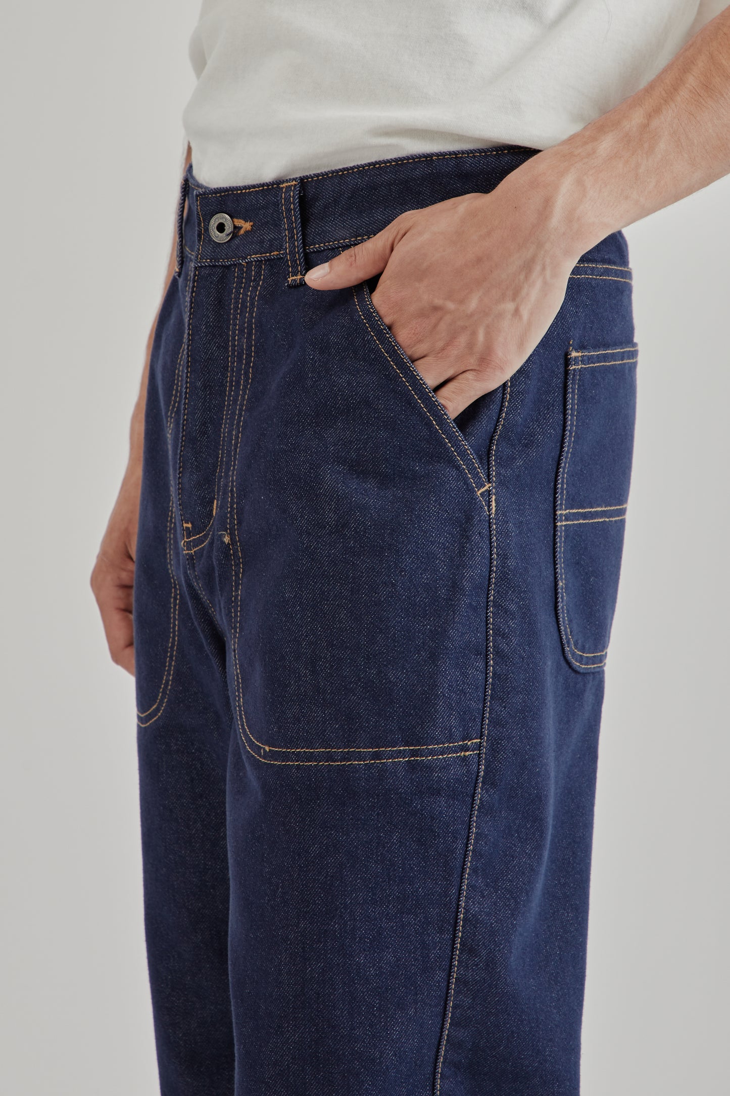 Frizmworks SS25 CP Wide Denim Pants Indigo 7
