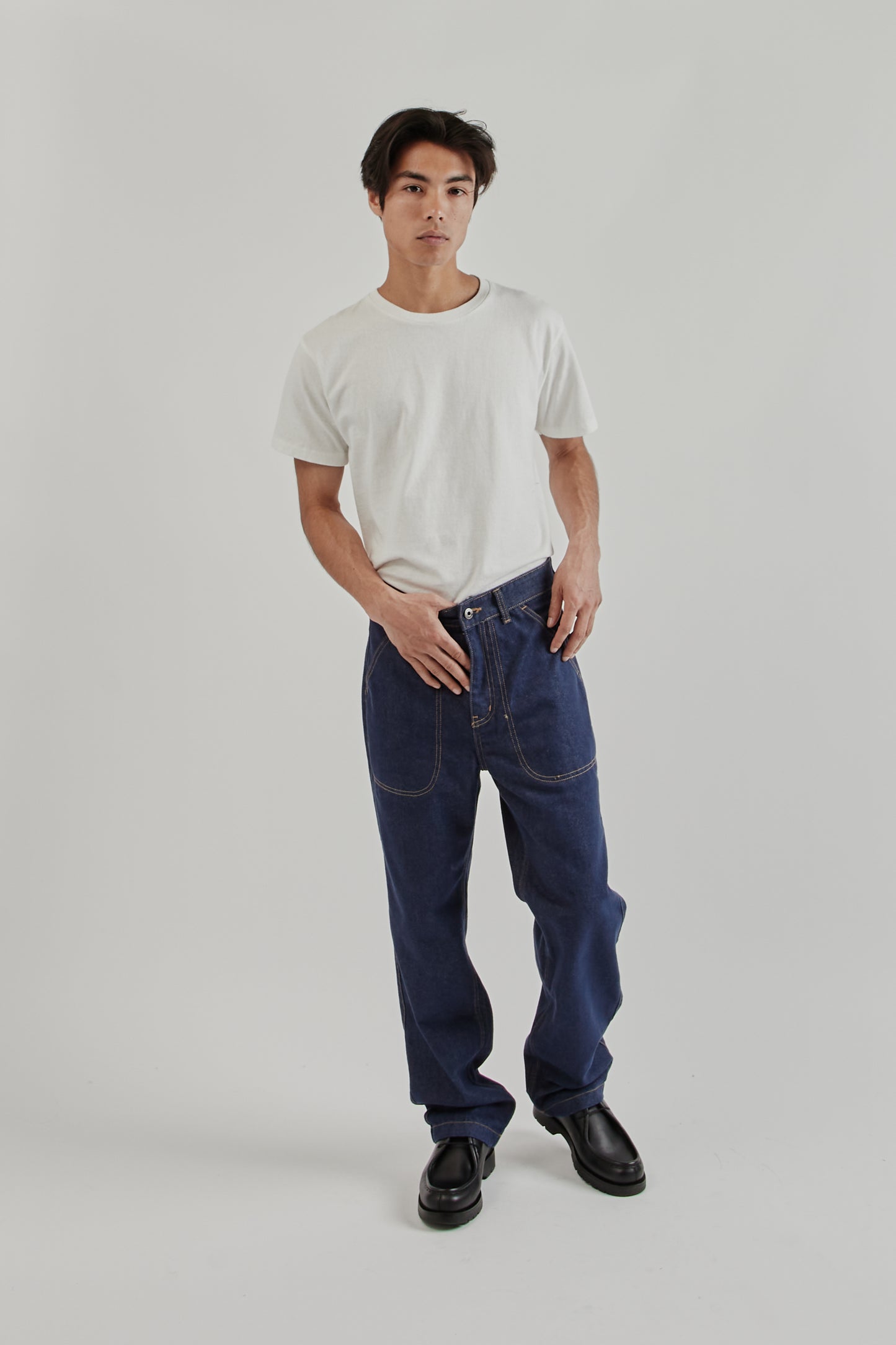 Frizmworks SS25 CP Wide Denim Pants Indigo 8