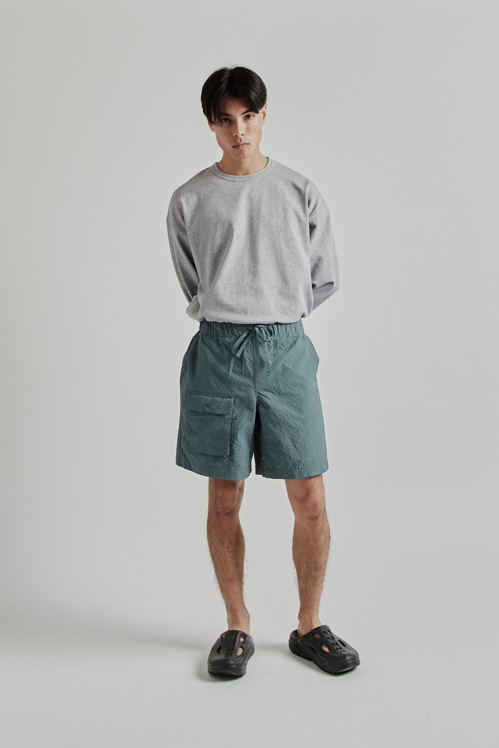 Frizmworks SS25 Comfortable Banding Shorts Teal 013