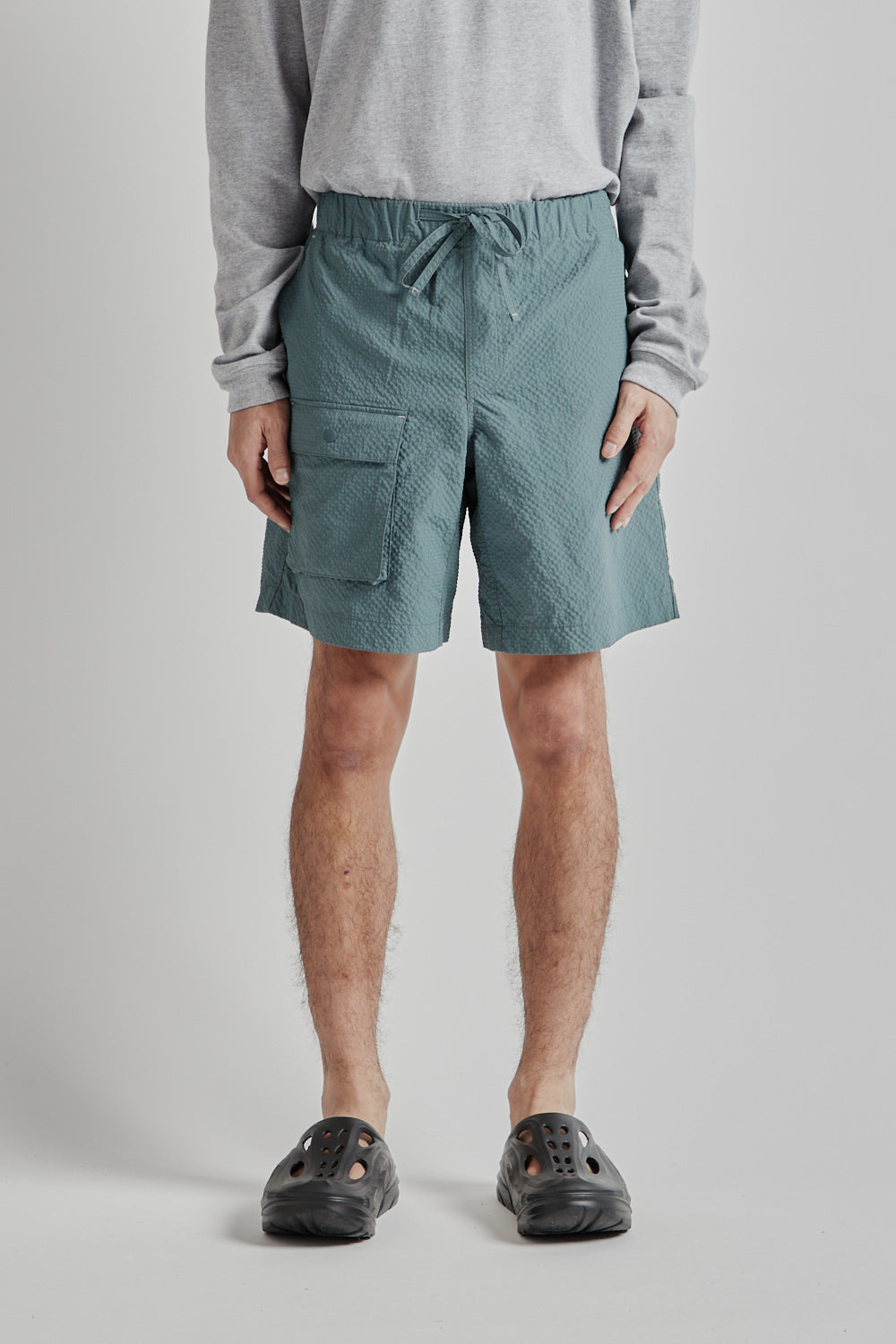 Frizmworks SS25 Comfortable Banding Shorts Teal 05
