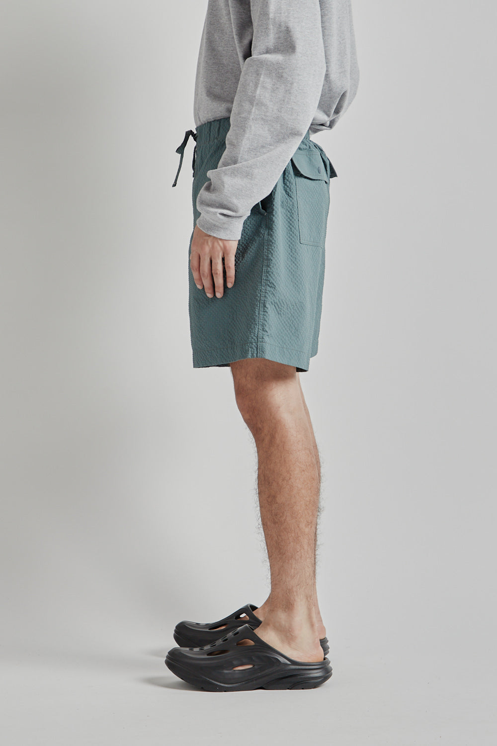 Frizmworks SS25 Comfortable Banding Shorts Teal 06
