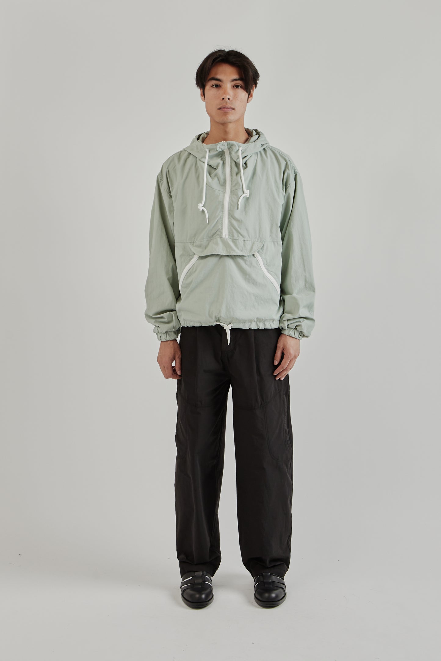 Frizmworks SS25 Mondrian Light Anorak Parka Peppermint 1
