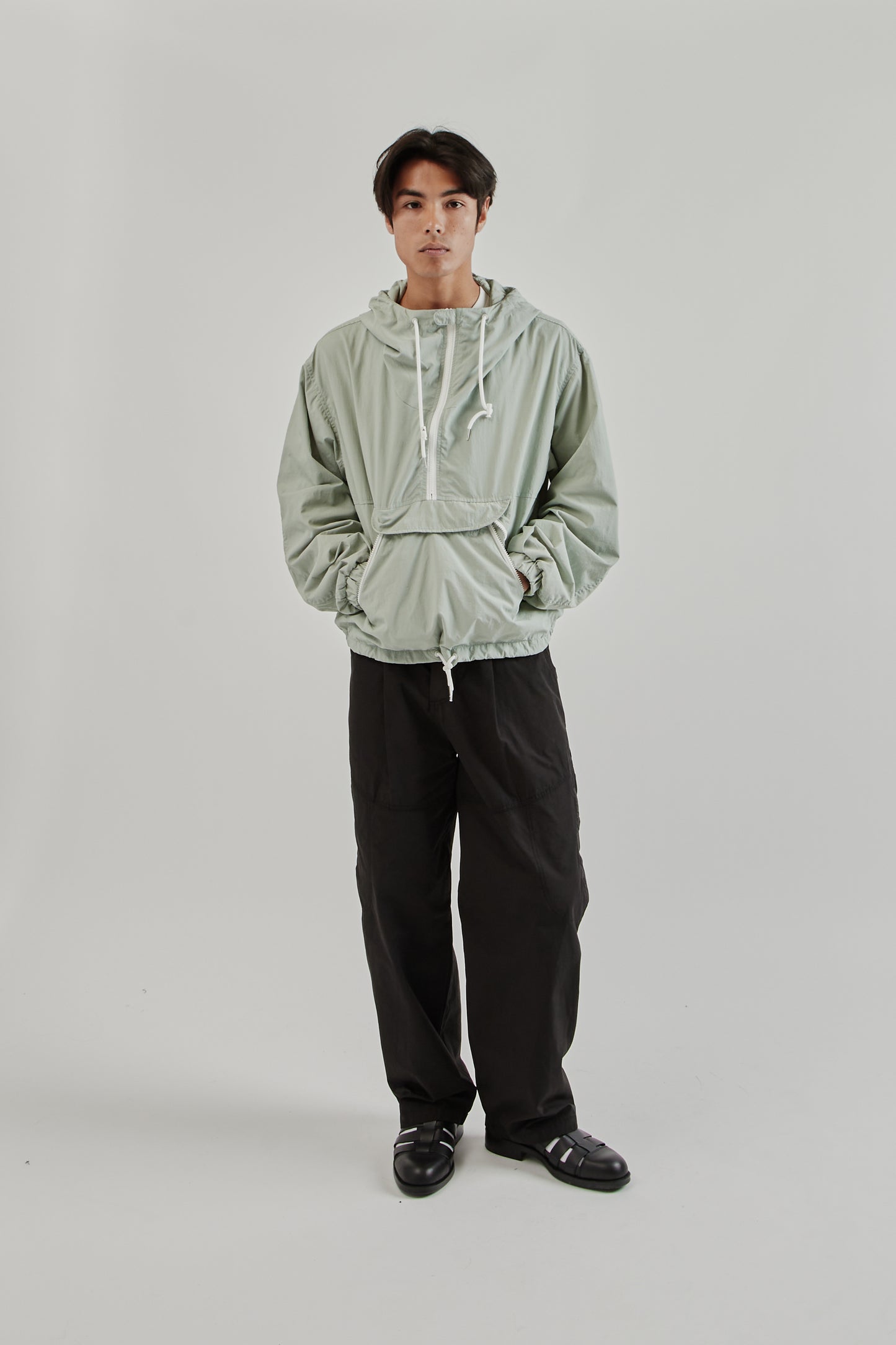 Frizmworks SS25 Mondrian Light Anorak Parka Peppermint 14