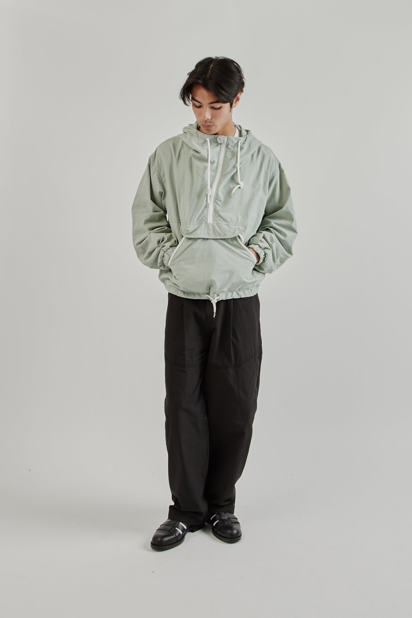 Frizmworks SS25 Mondrian Light Anorak Parka Peppermint 15