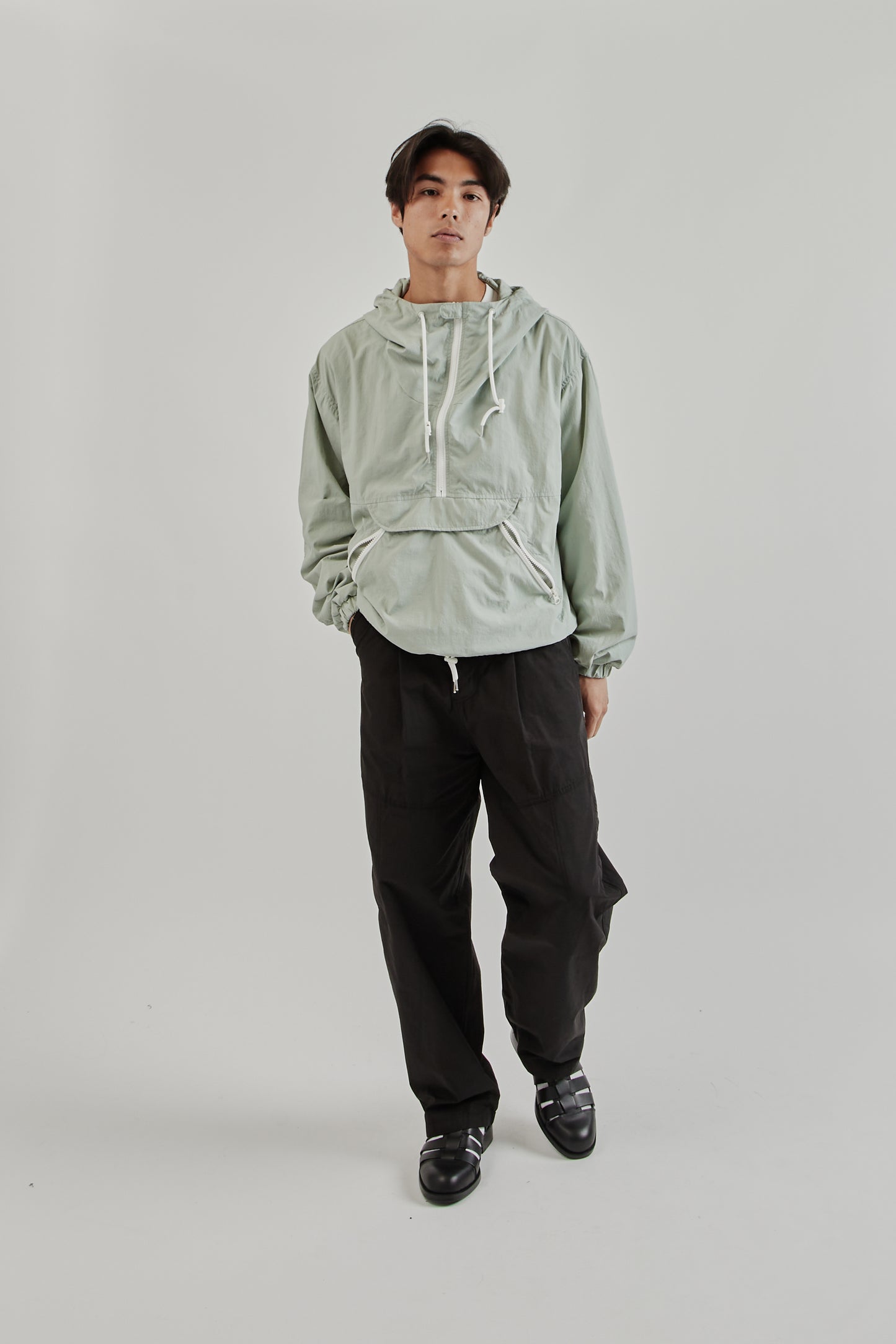 Frizmworks SS25 Mondrian Light Anorak Parka Peppermint 16