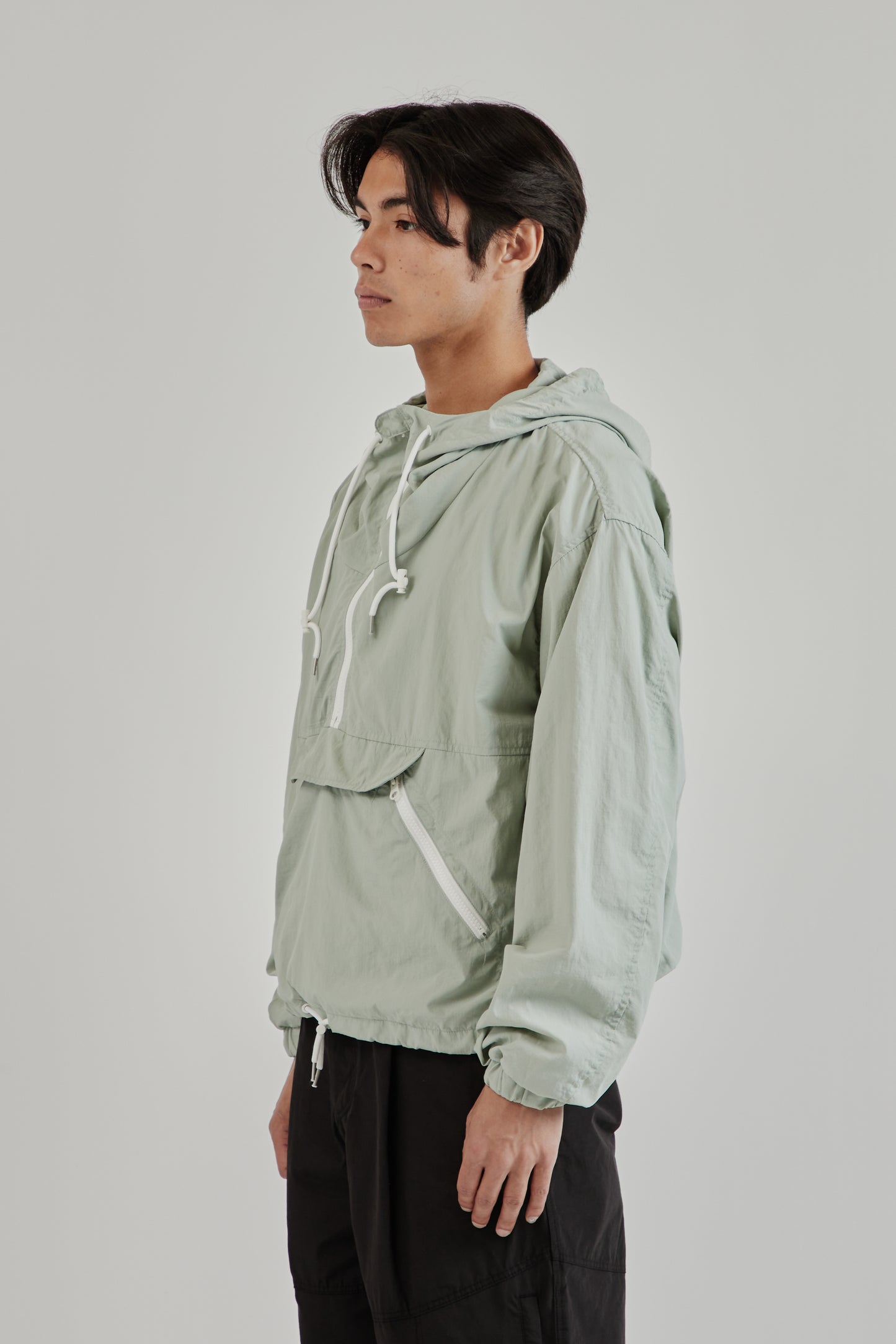 Frizmworks SS25 Mondrian Light Anorak Parka Peppermint 3