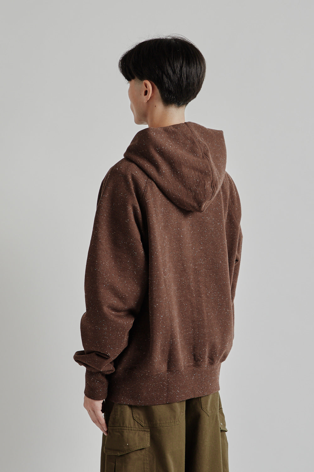 Frizmworks SS25 OG Bocaci Heavyweight Zip Up Parka Dark Brown 04
