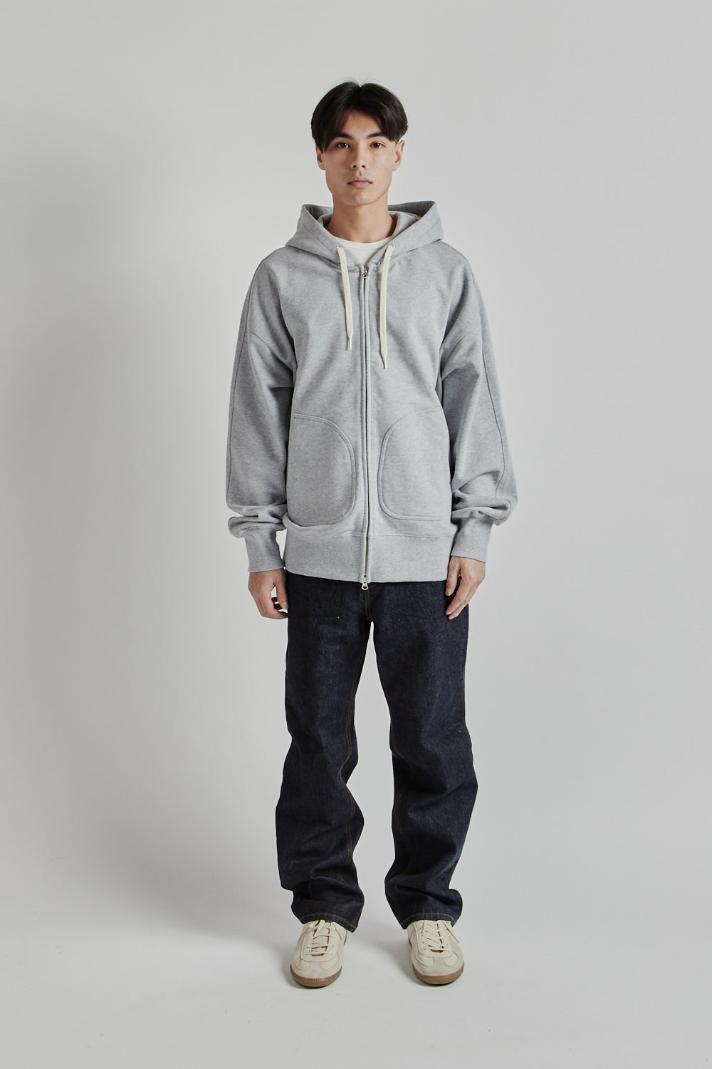 Frizmworks SS25 OG Heavyweight Hood ZipUp Parka Gray 01
