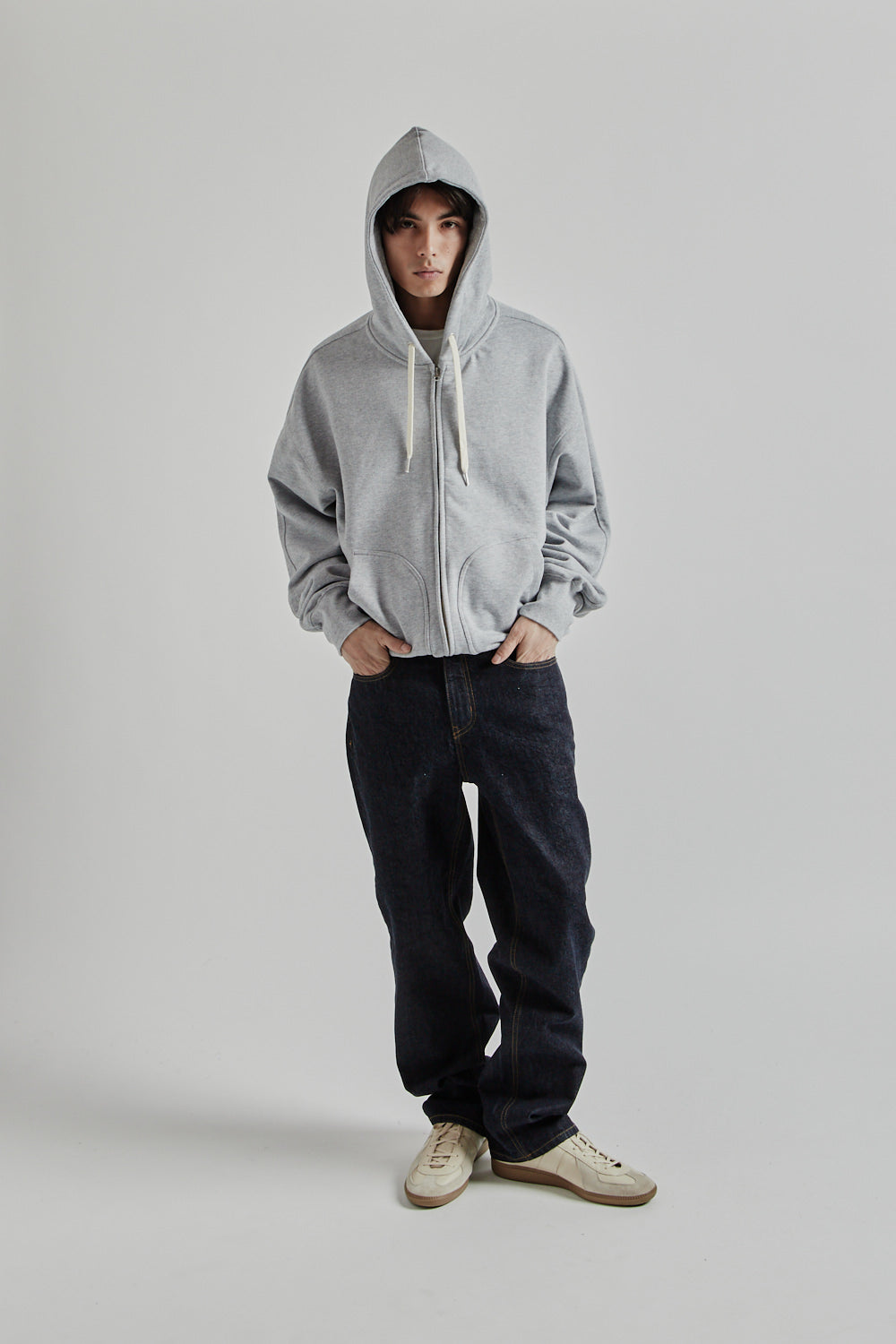 Frizmworks SS25 OG Heavyweight Hood ZipUp Parka Gray 016