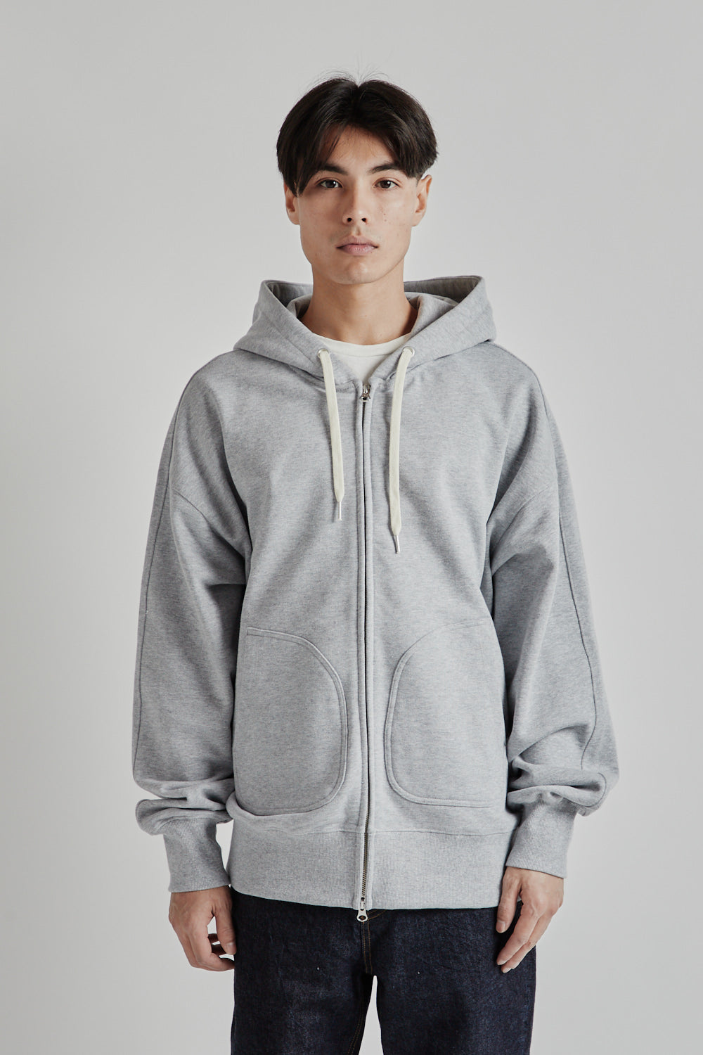 Frizmworks SS25 OG Heavyweight Hood ZipUp Parka Gray 02