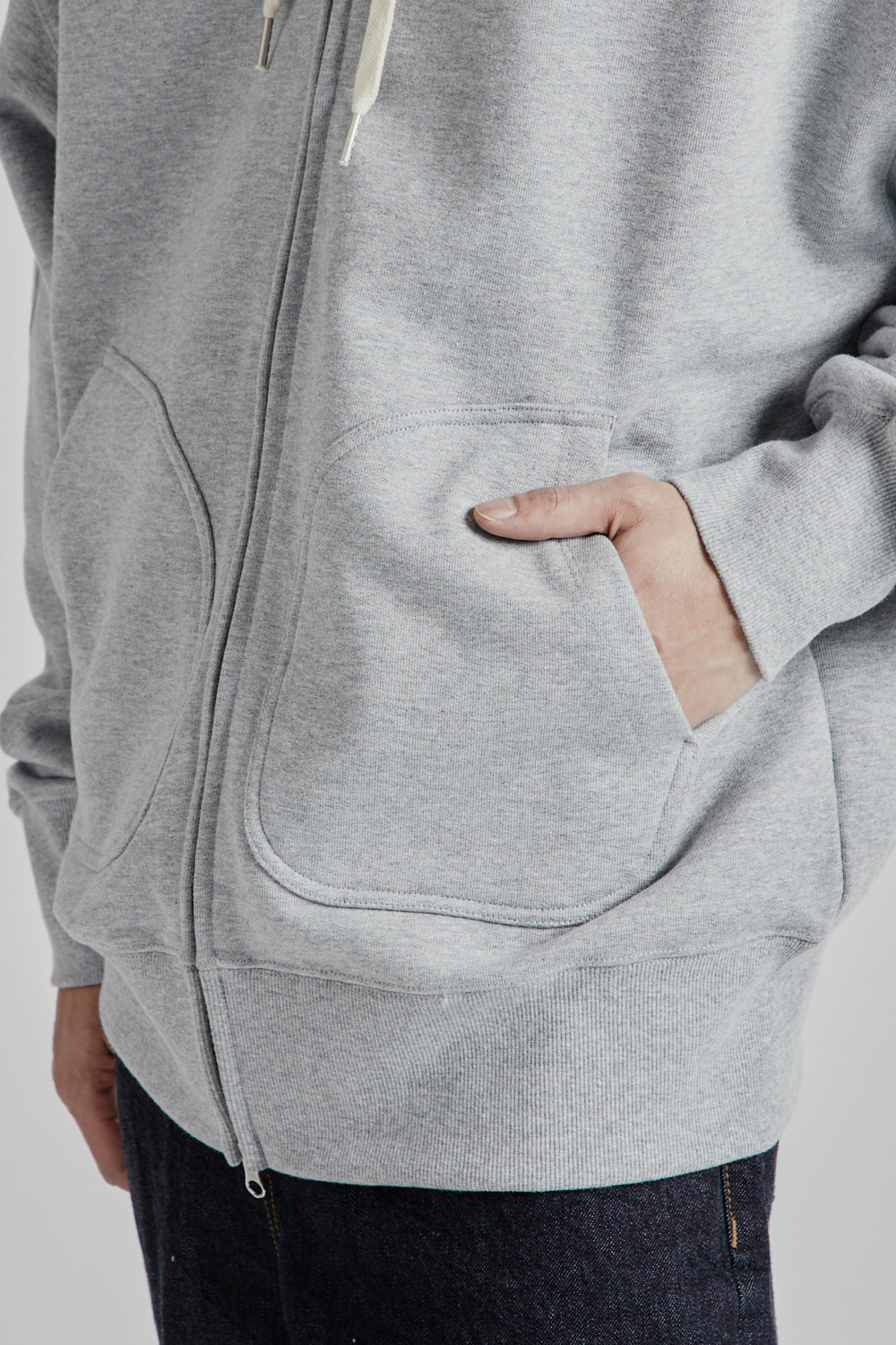 Frizmworks SS25 OG Heavyweight Hood ZipUp Parka Gray 09