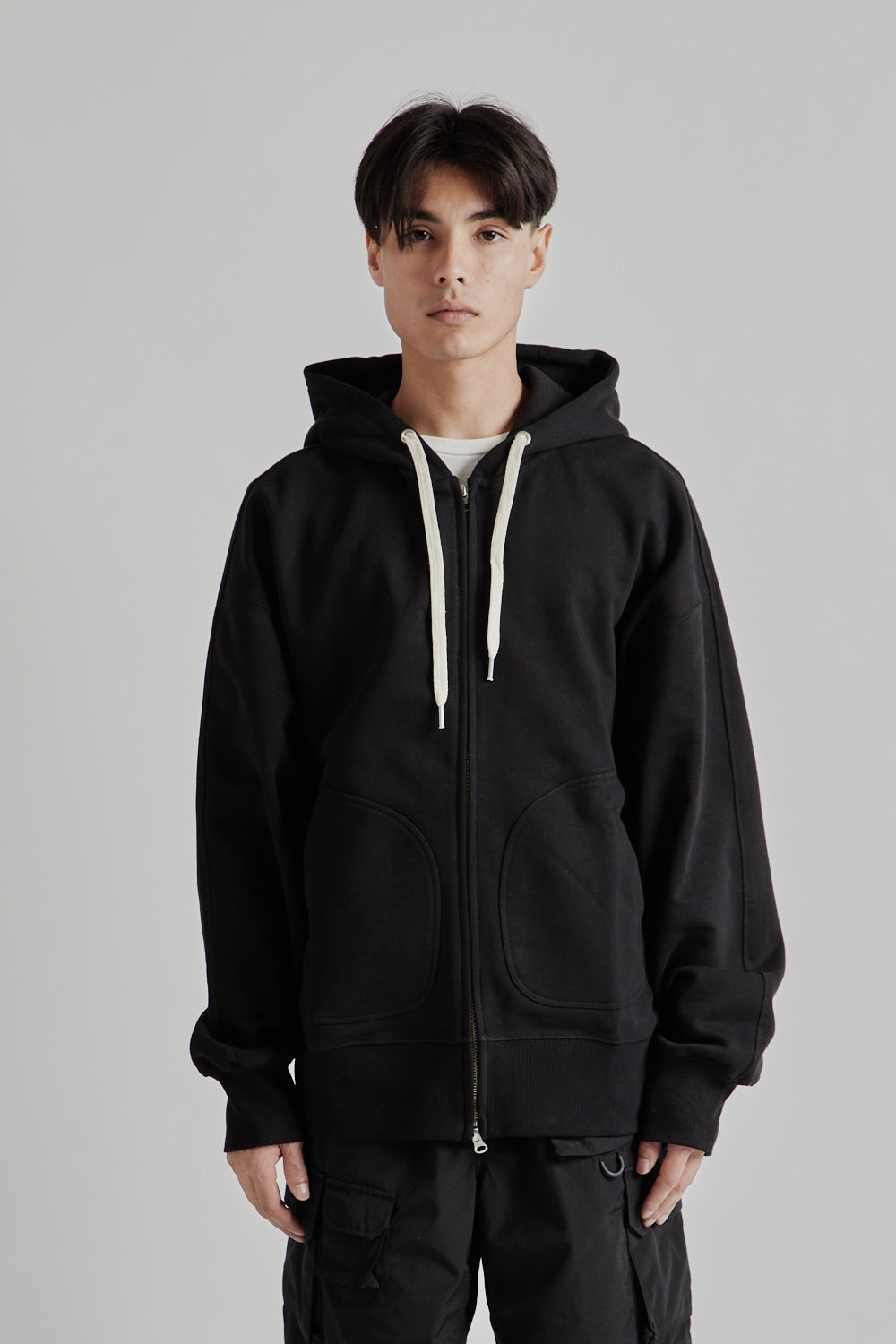 Frizmworks SS25 OG Heavyweight Hood Zip Up Parka Black 02