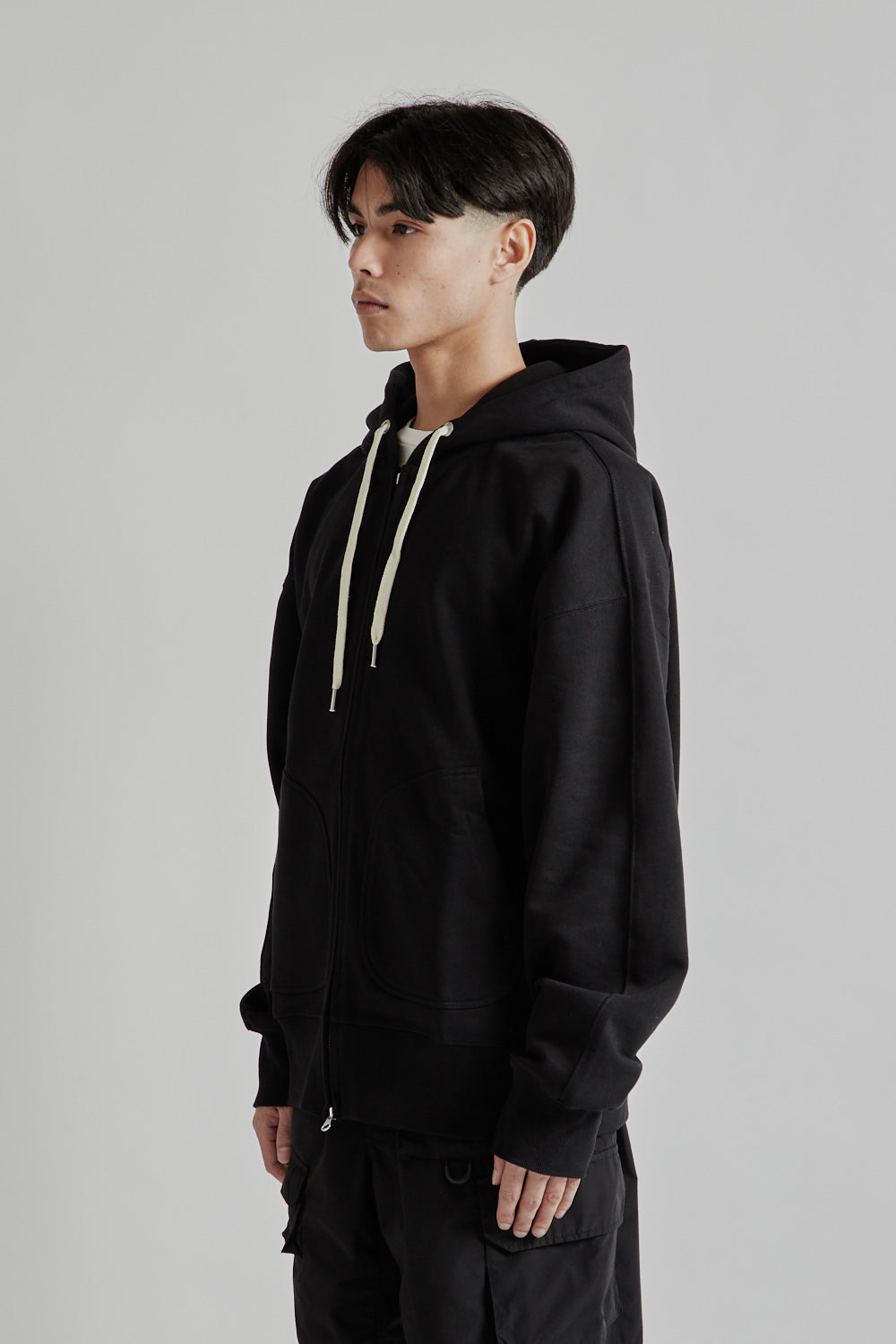 Frizmworks SS25 OG Heavyweight Hood Zip Up Parka Black 03
