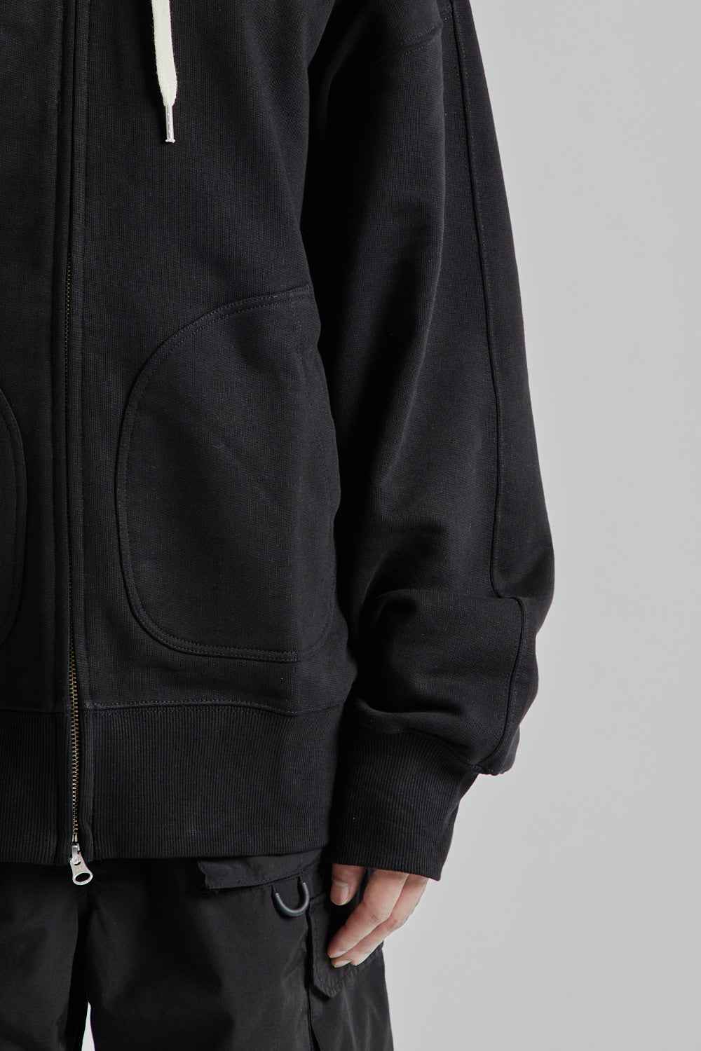 Frizmworks SS25 OG Heavyweight Hood Zip Up Parka Black 08