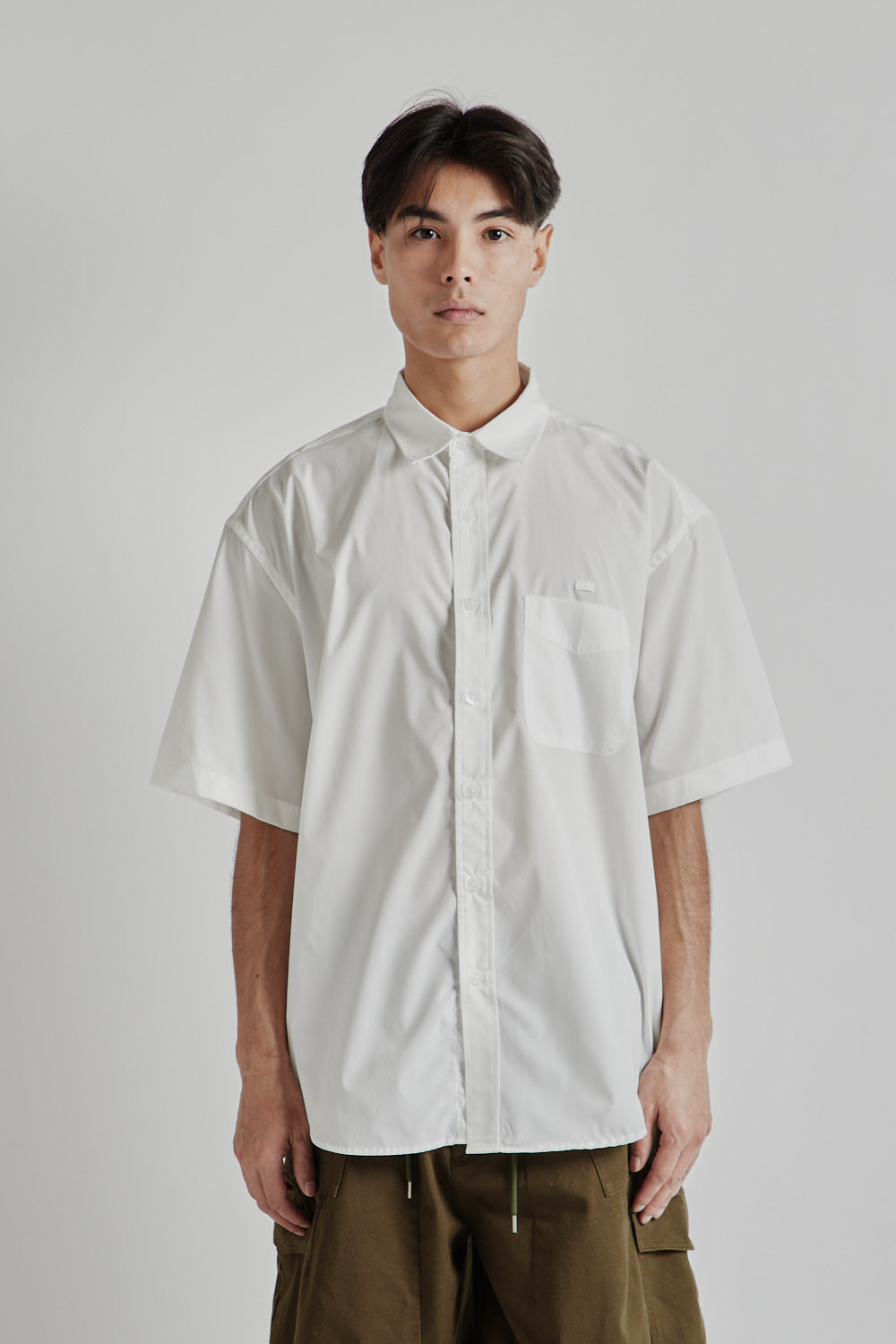 Frizmworks OG Poplin Oversized Shirt - White | Wallace Mercantile Shop