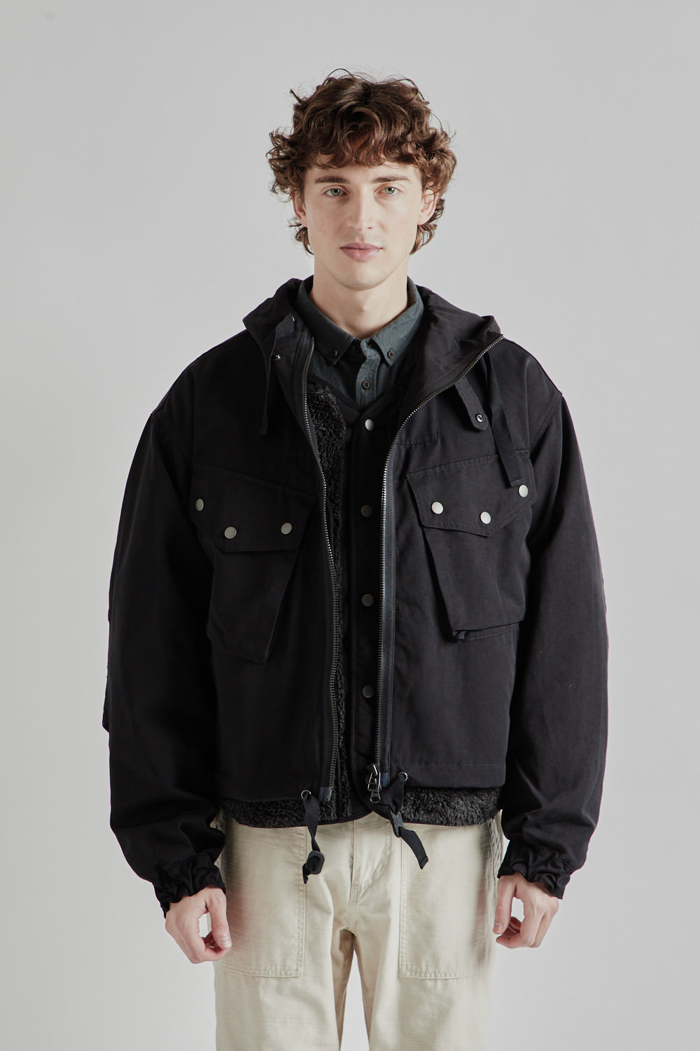 Frizmworks Smock Hooded Parka - Black | Wallace Mercantile Shop