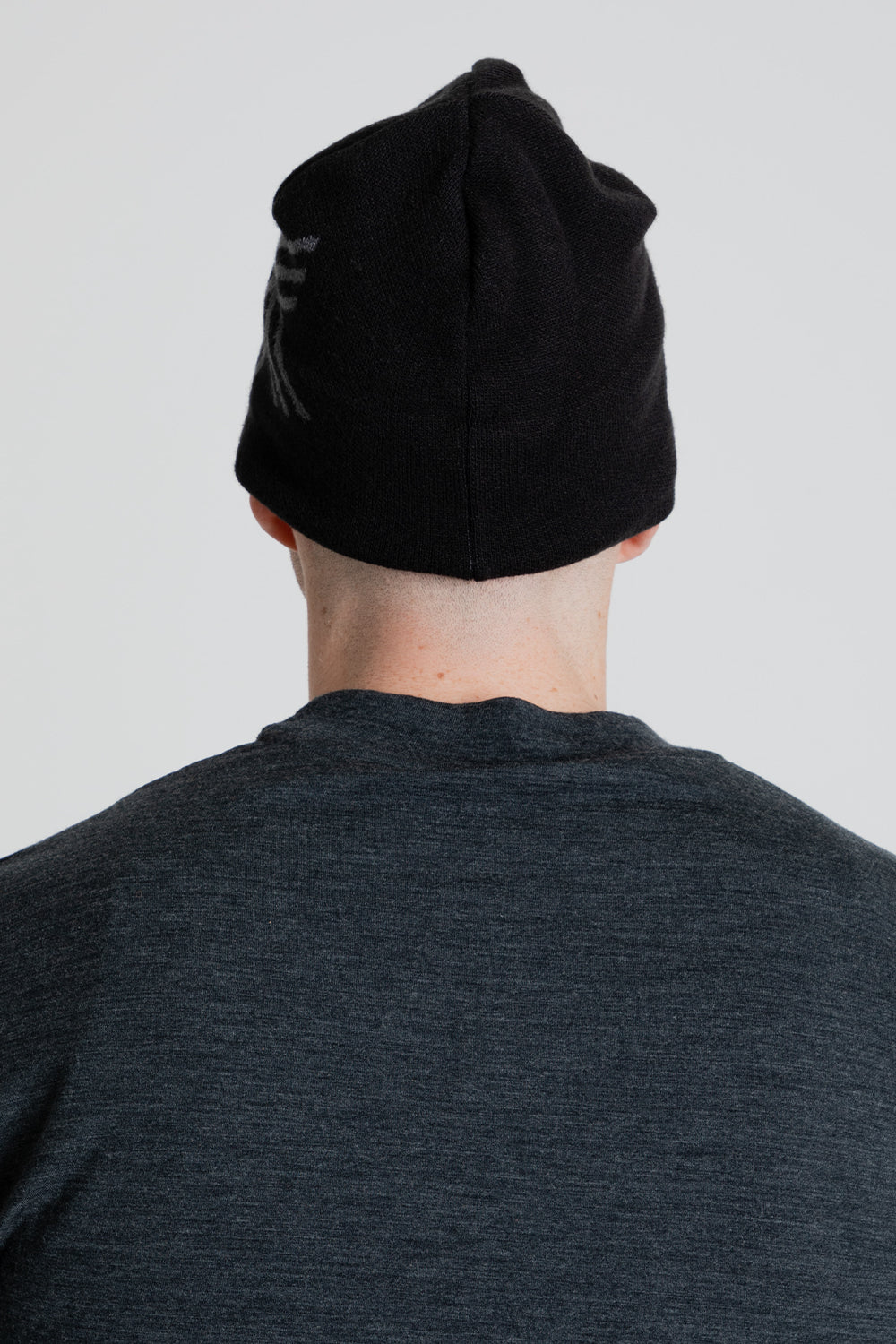 Goldwin Big Logo Beanie in Black