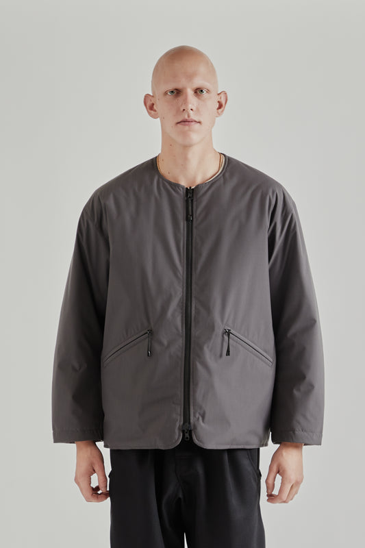 Reversible Quilted Puffy Jacket - Asphalt