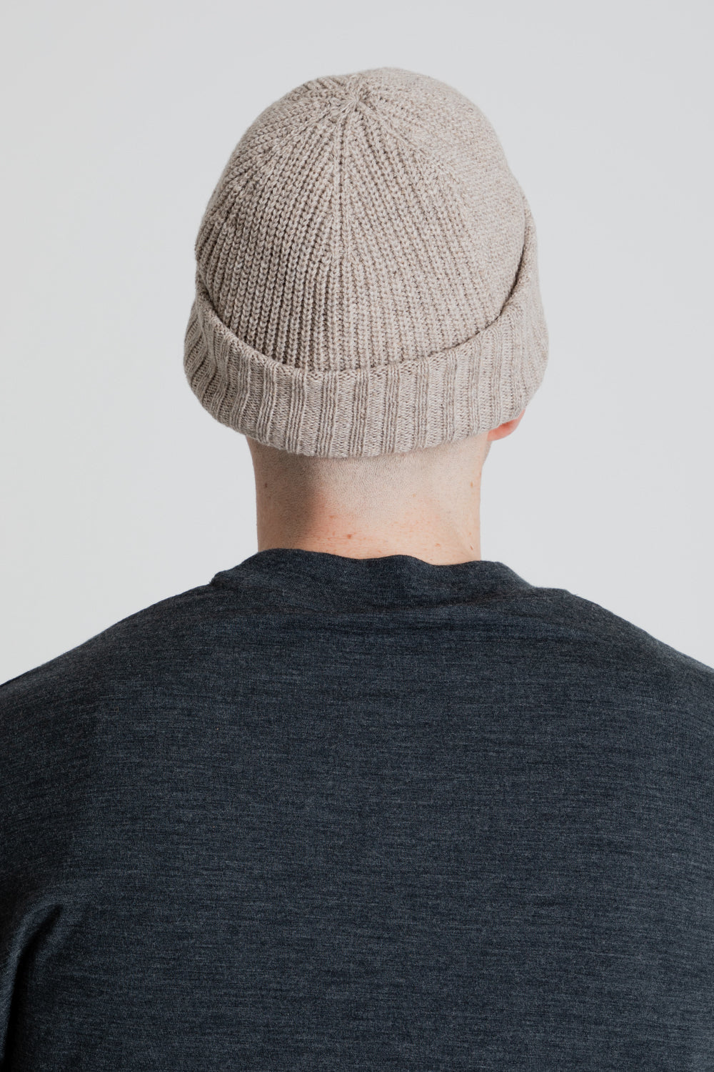 Goldwin Gore-Tex Windstopper Beanie in Mix Beige
