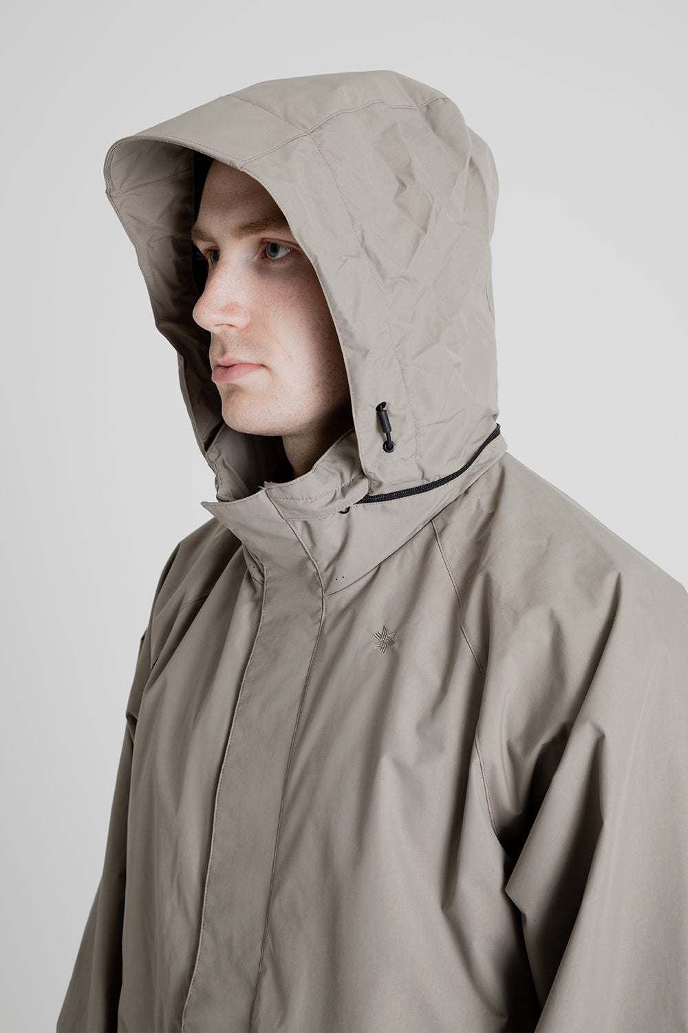 Goldwin Pertex Shield Act Rover Jacket in Grayish Sand