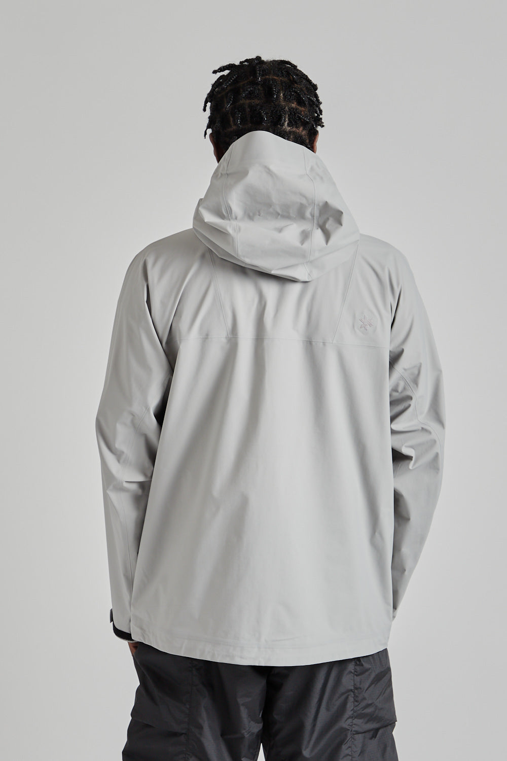 Goldwin SS25 Pertex Shield Air Mountaineering Jacket Snow Gray 05