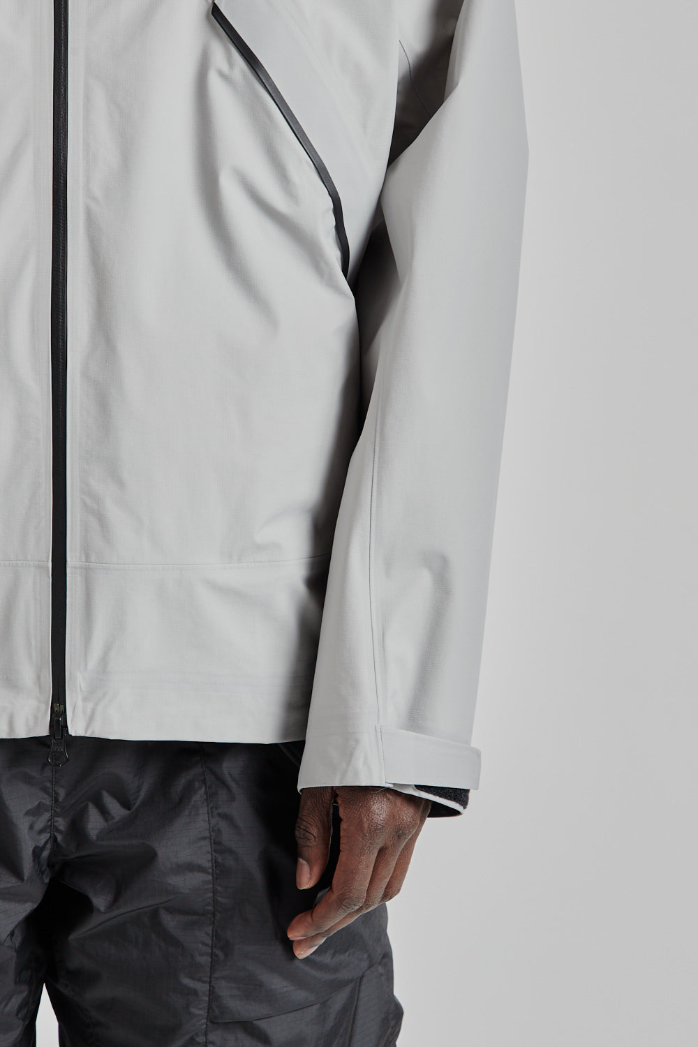 Goldwin SS25 Pertex Shield Air Mountaineering Jacket Snow Gray 09