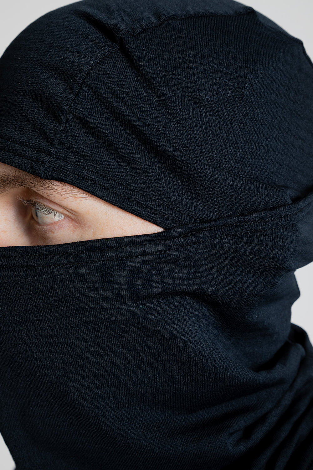 Goldwin Stretch Grid Balaclava in Black