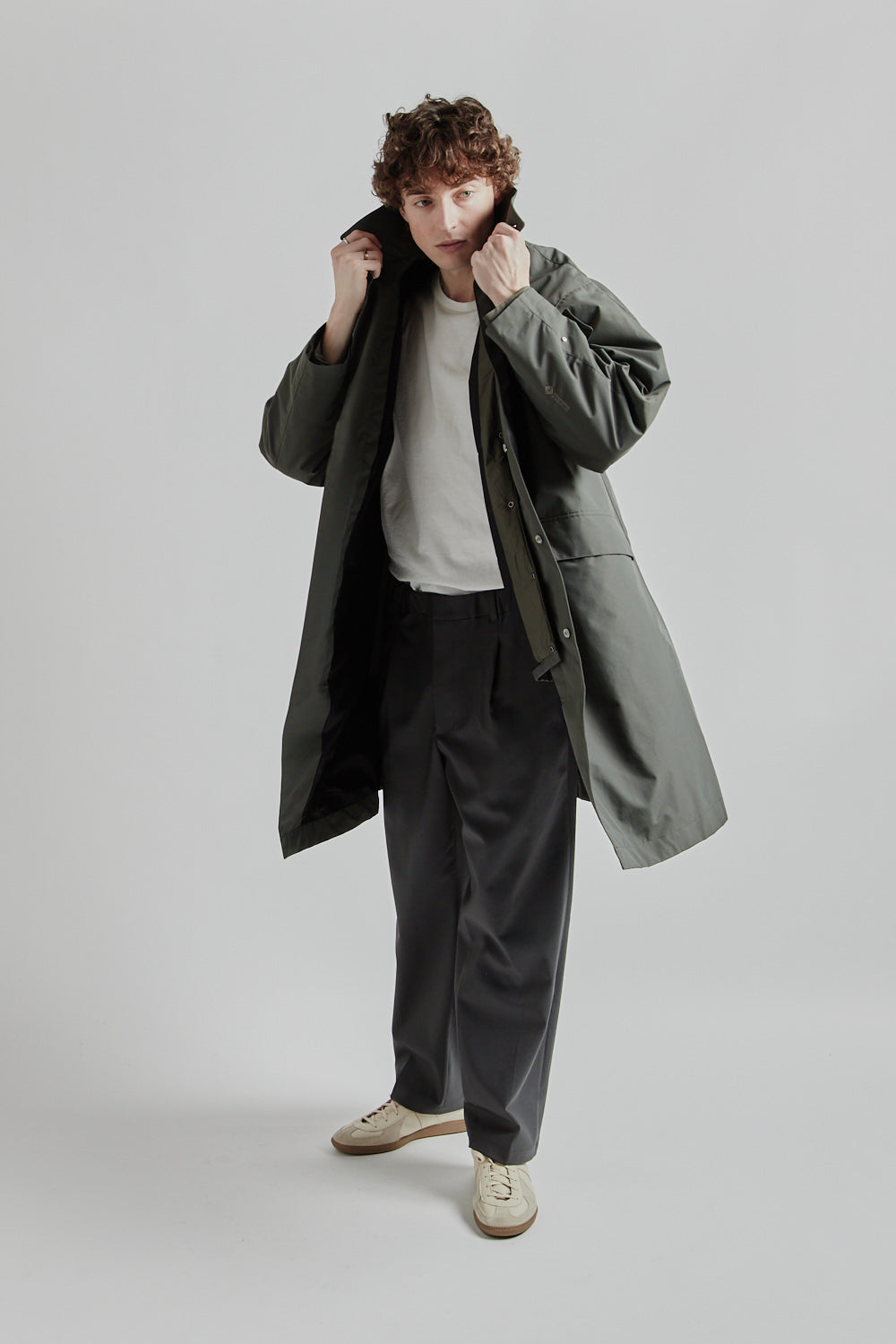 Goldwin Windstopper By Gore-tex Labs 3-Way Coat Dark Olive 16