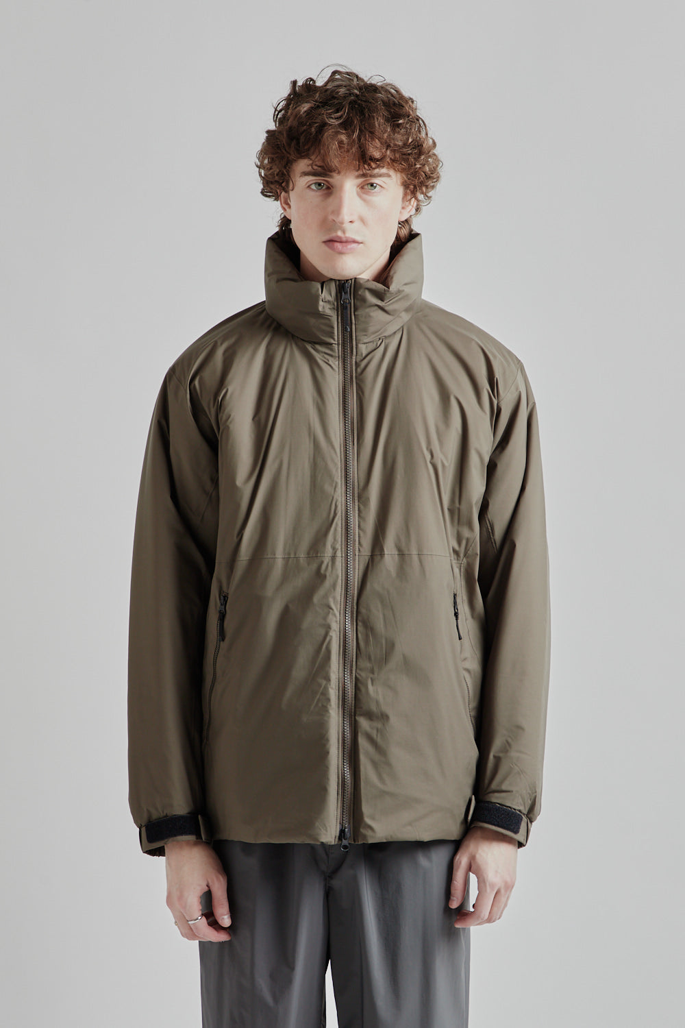 Windstopper by Gore Tex Labs Puffy Jacket Brown