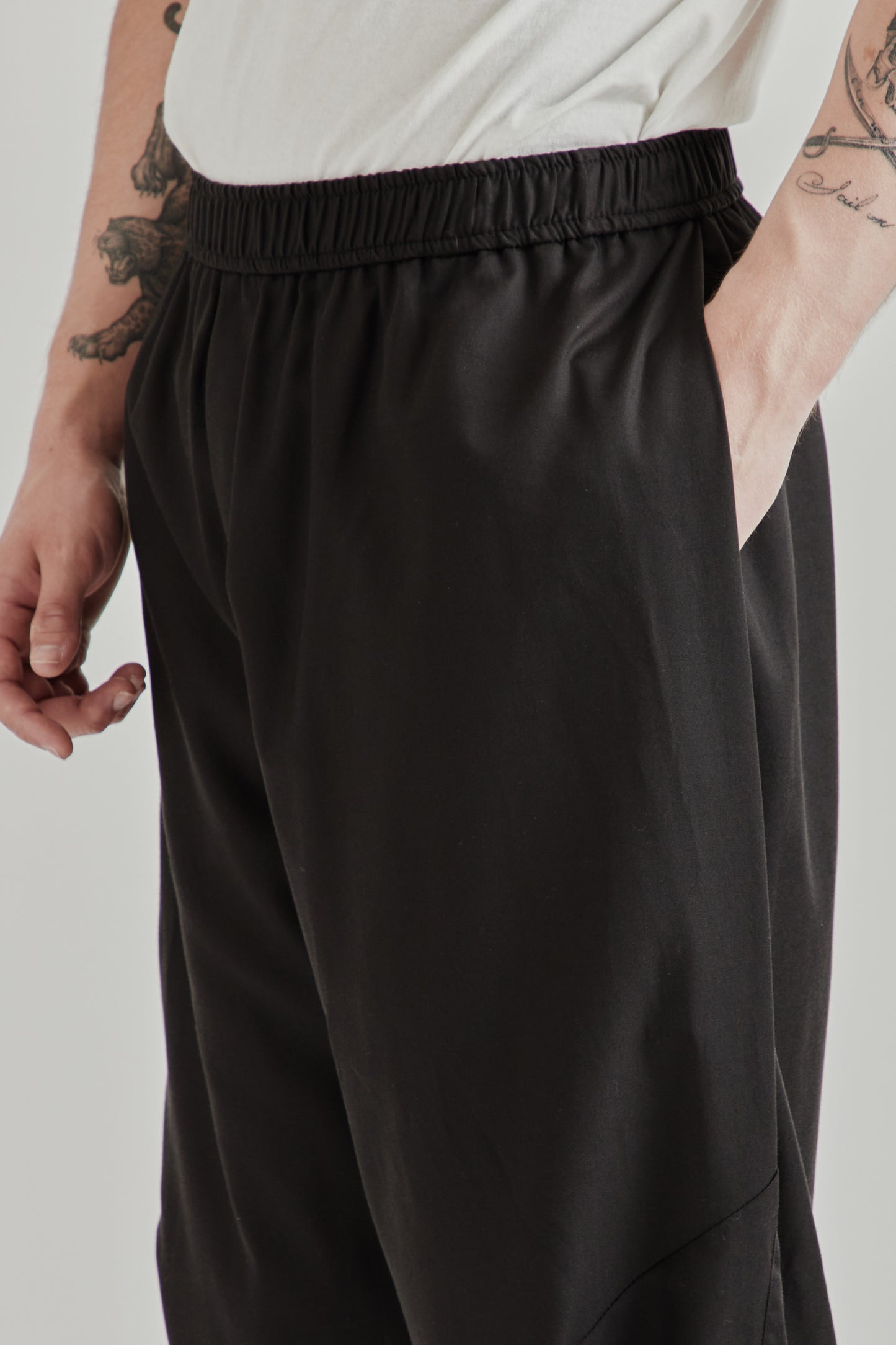 Greg Laboratory SS26 Experimental Standard Pants Black0334