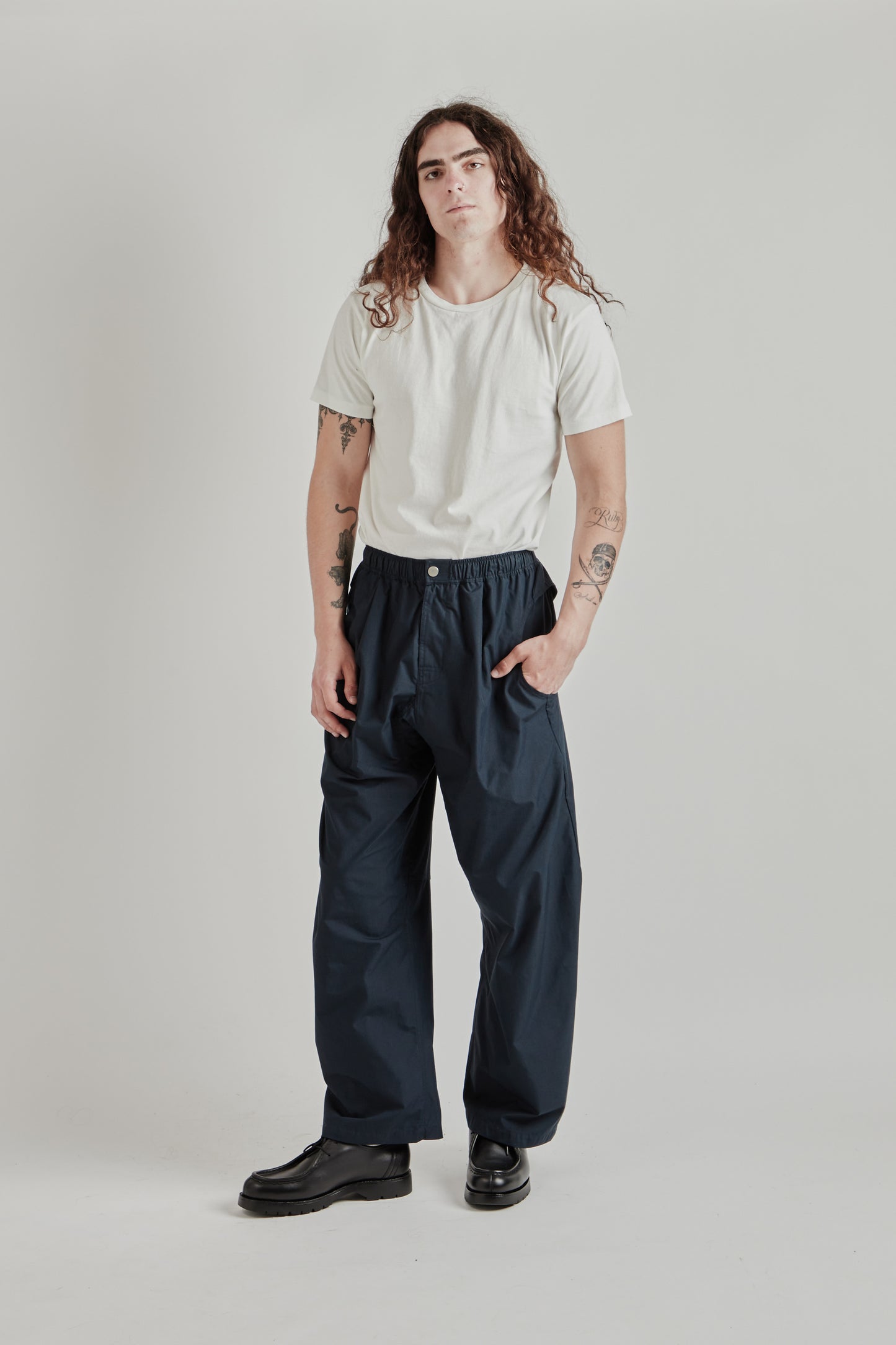 Greg Laboratory SS26 Permanent Concept Standard Pant Navy0283