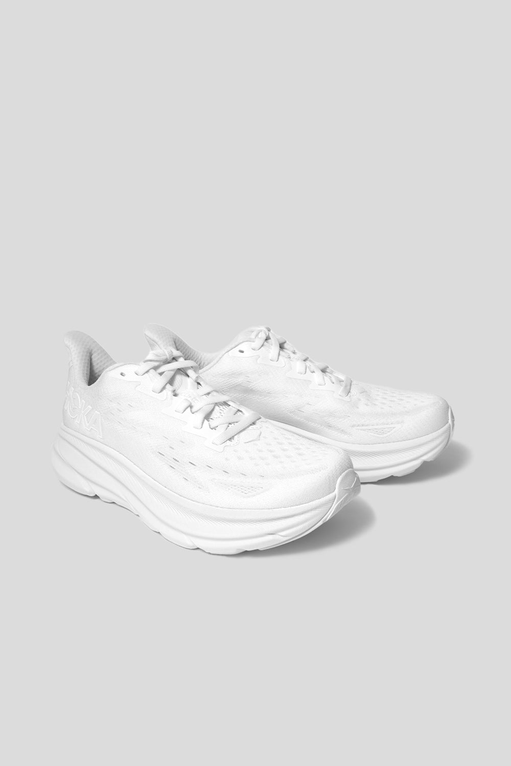 Women's Clifton 9 - White/White - Wallace Mercantile Shop