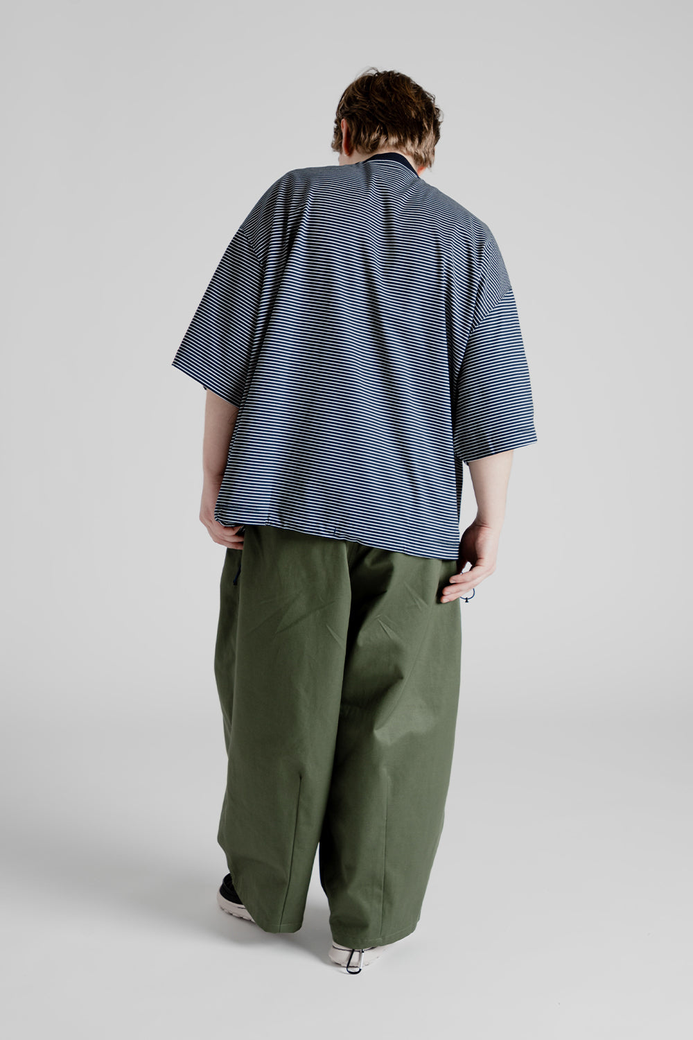 Is-Ness Balloon Border S/S T-Shirts in Navy